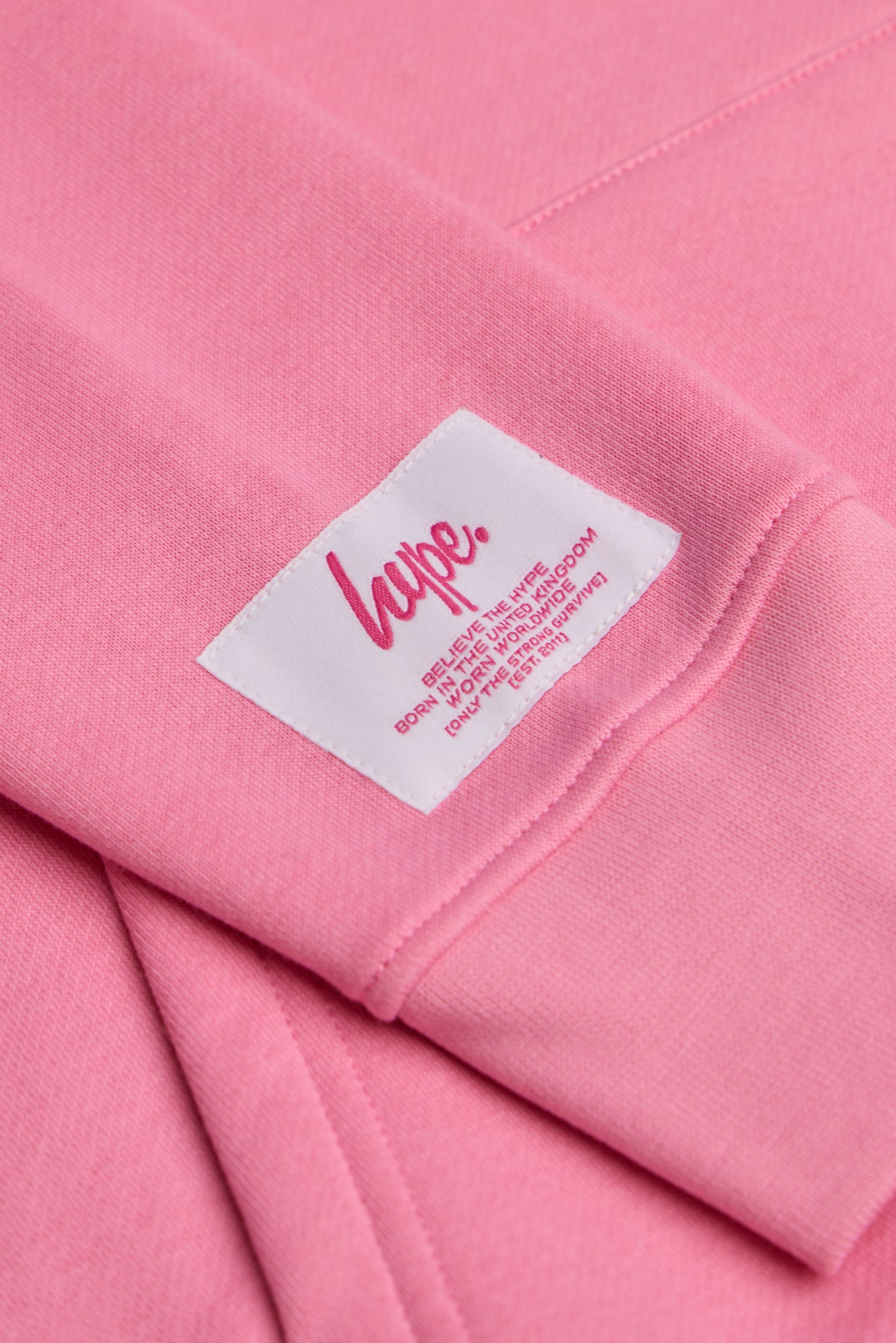 Hype Girls Pink Flower Type Hoodie