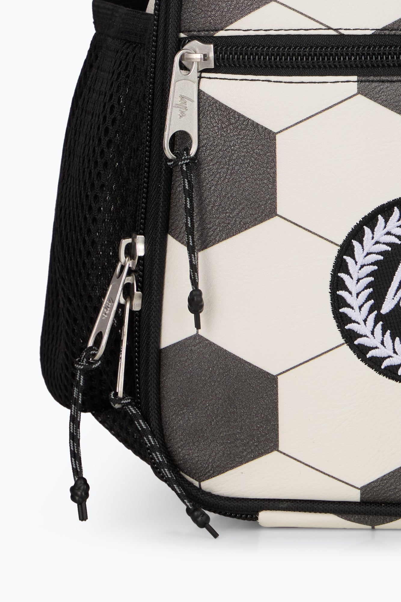 Hype Boys Black/White Football Lunch Bag