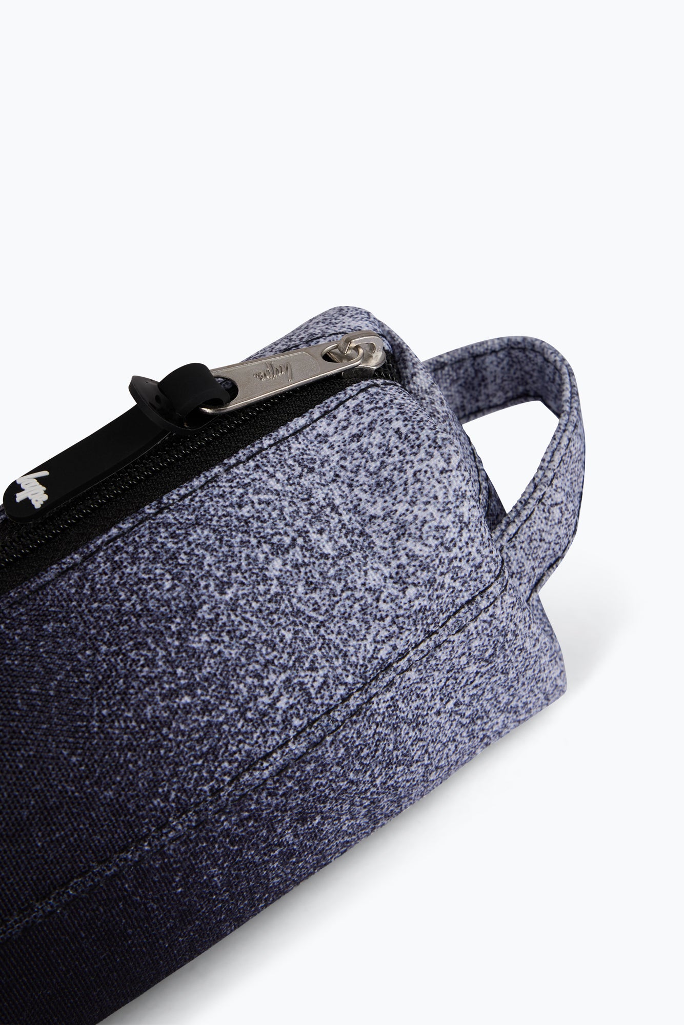 Hype Unisex Black/White Speckle Fade Pencil Case