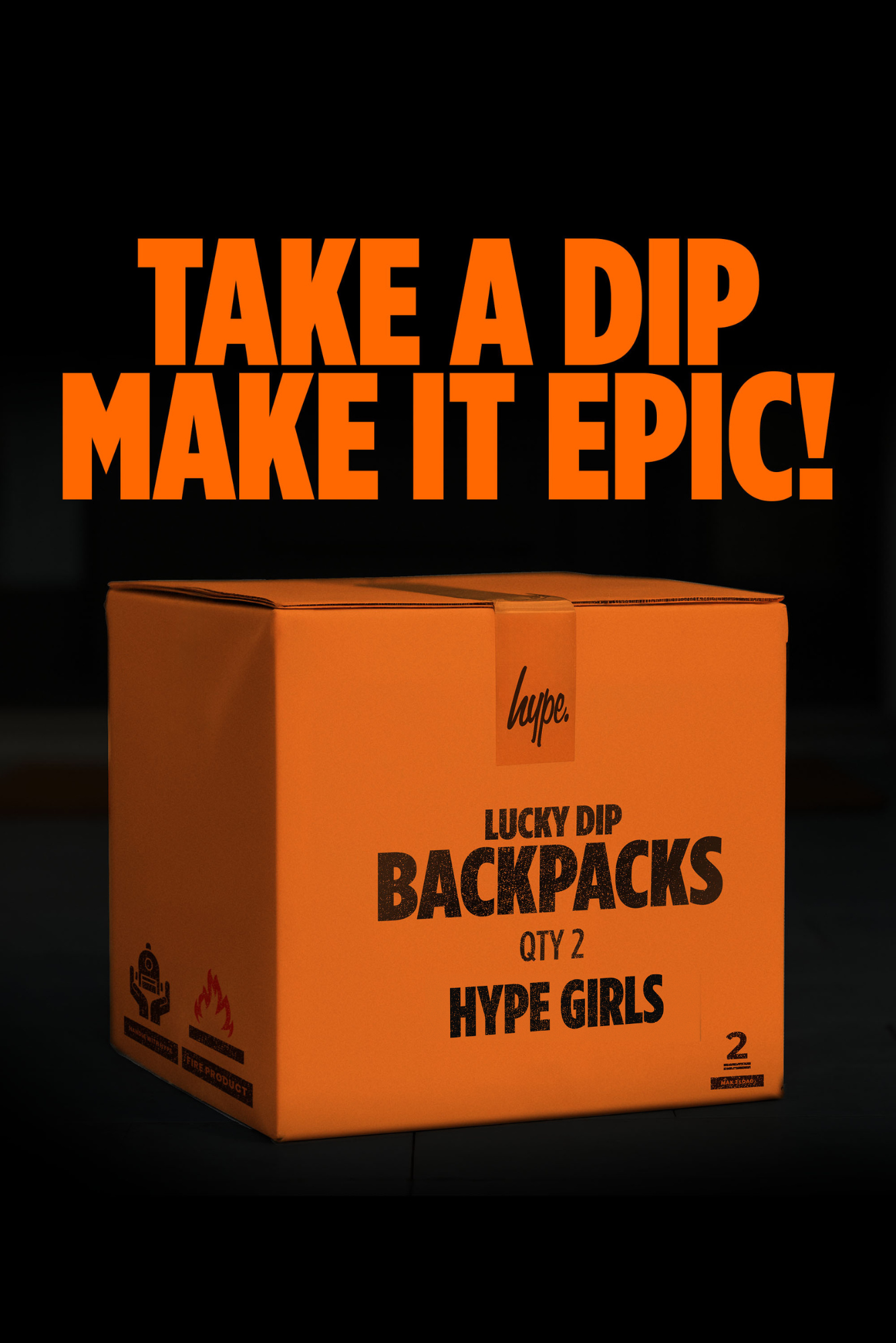 Hype Girls Backpack Lucky Dip X2