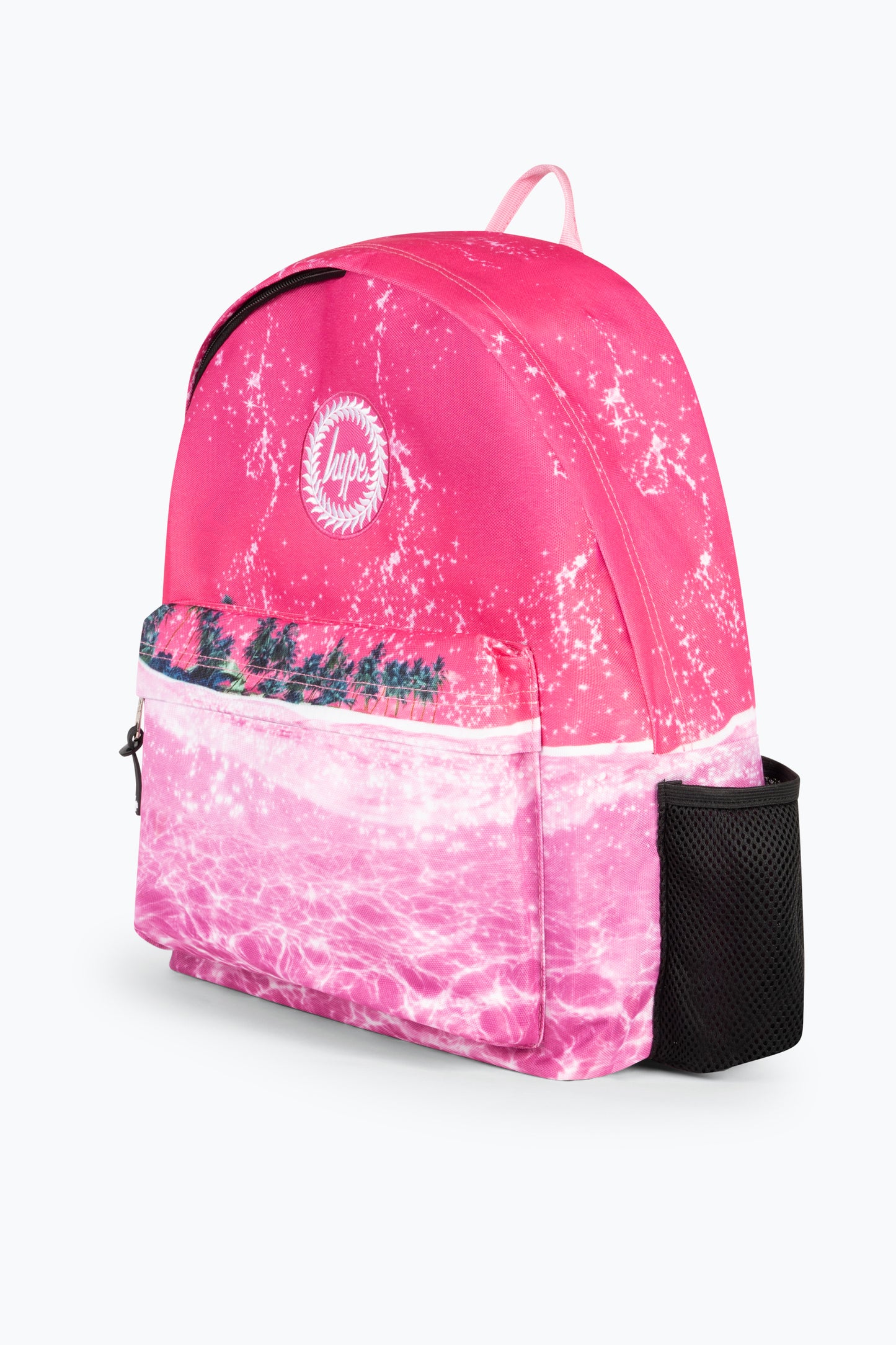 Hype Kids Pink Palms Iconic Backpack