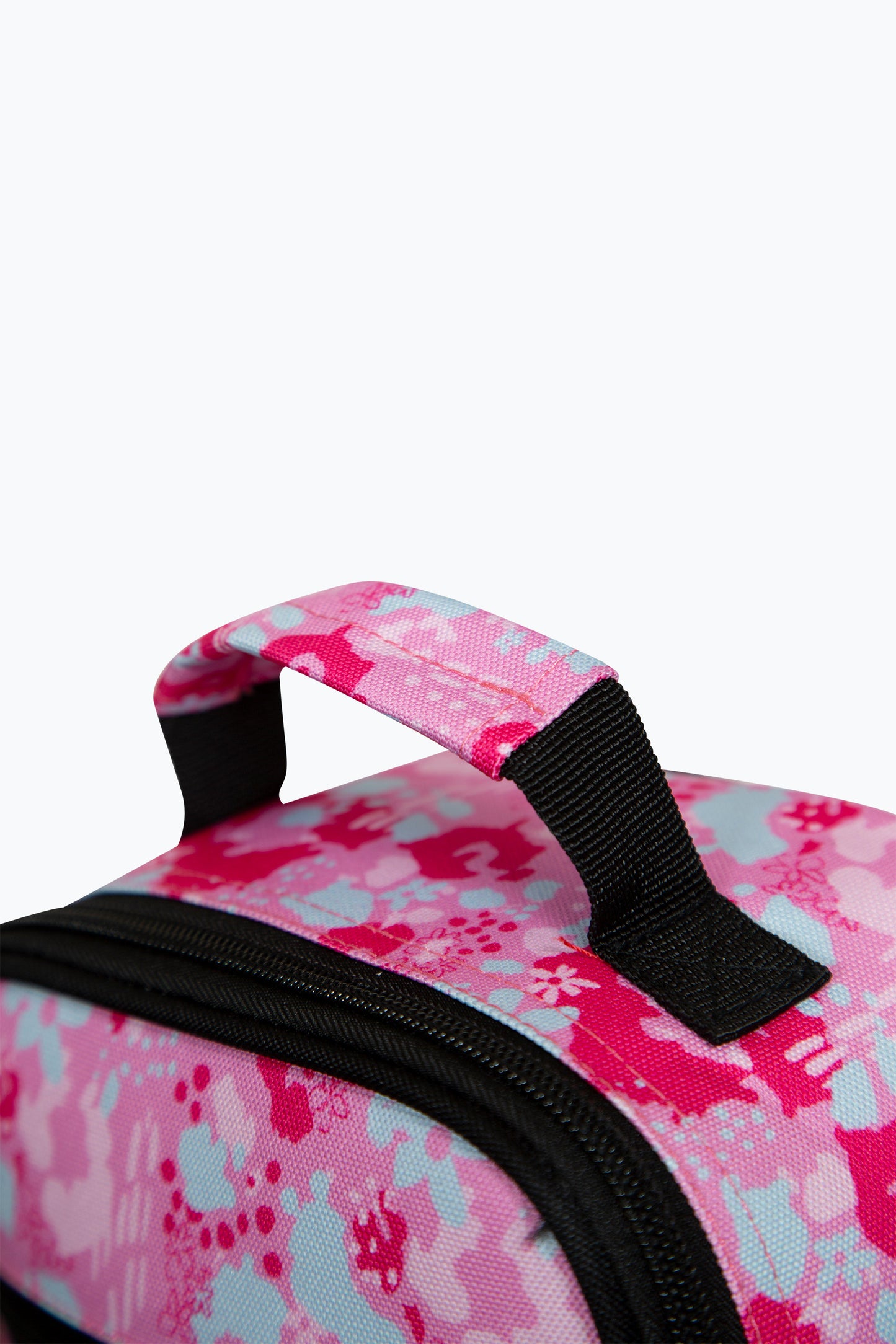 Hype Girls Pink Leopard Floral Lunch Box