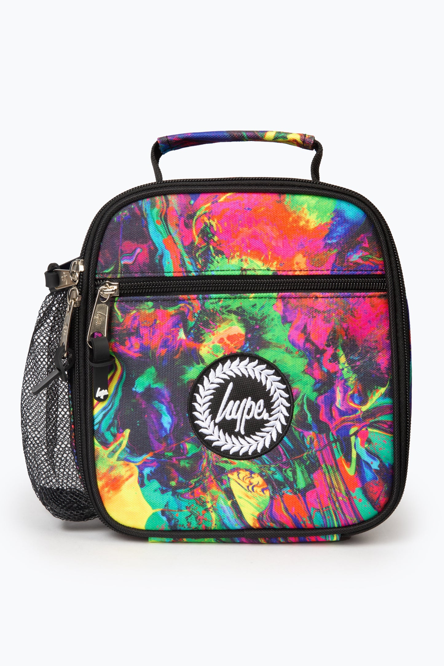 Hype Unisex Multi Abstract Paint Backpack & Lunchbag Bundle
