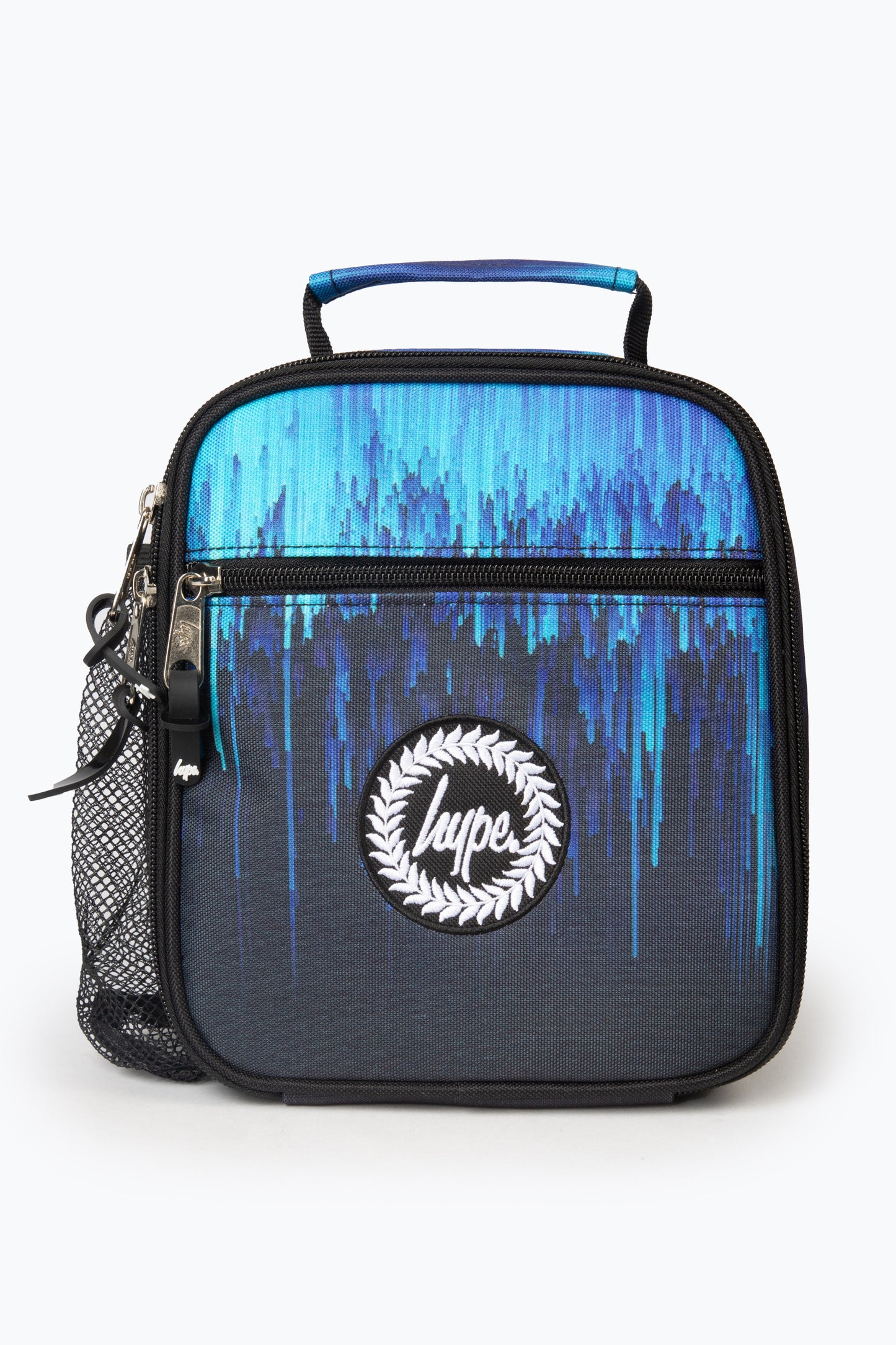 Hype Unisex Multi Blue Icicles Backpack & Lunchbag Bundle