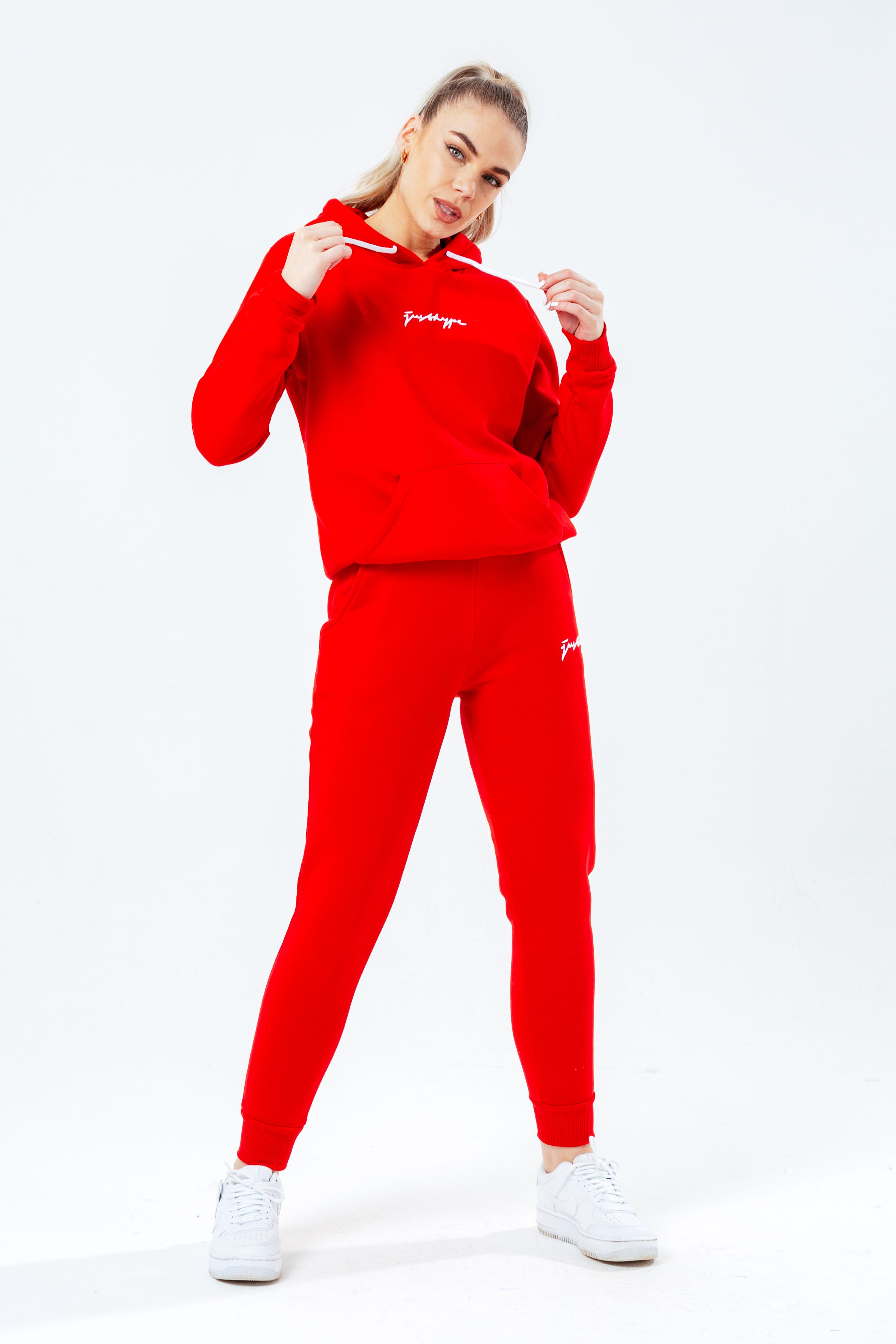 HYPE RED SCRIBBLE WOMEN'S TRACKSUIT Hype.