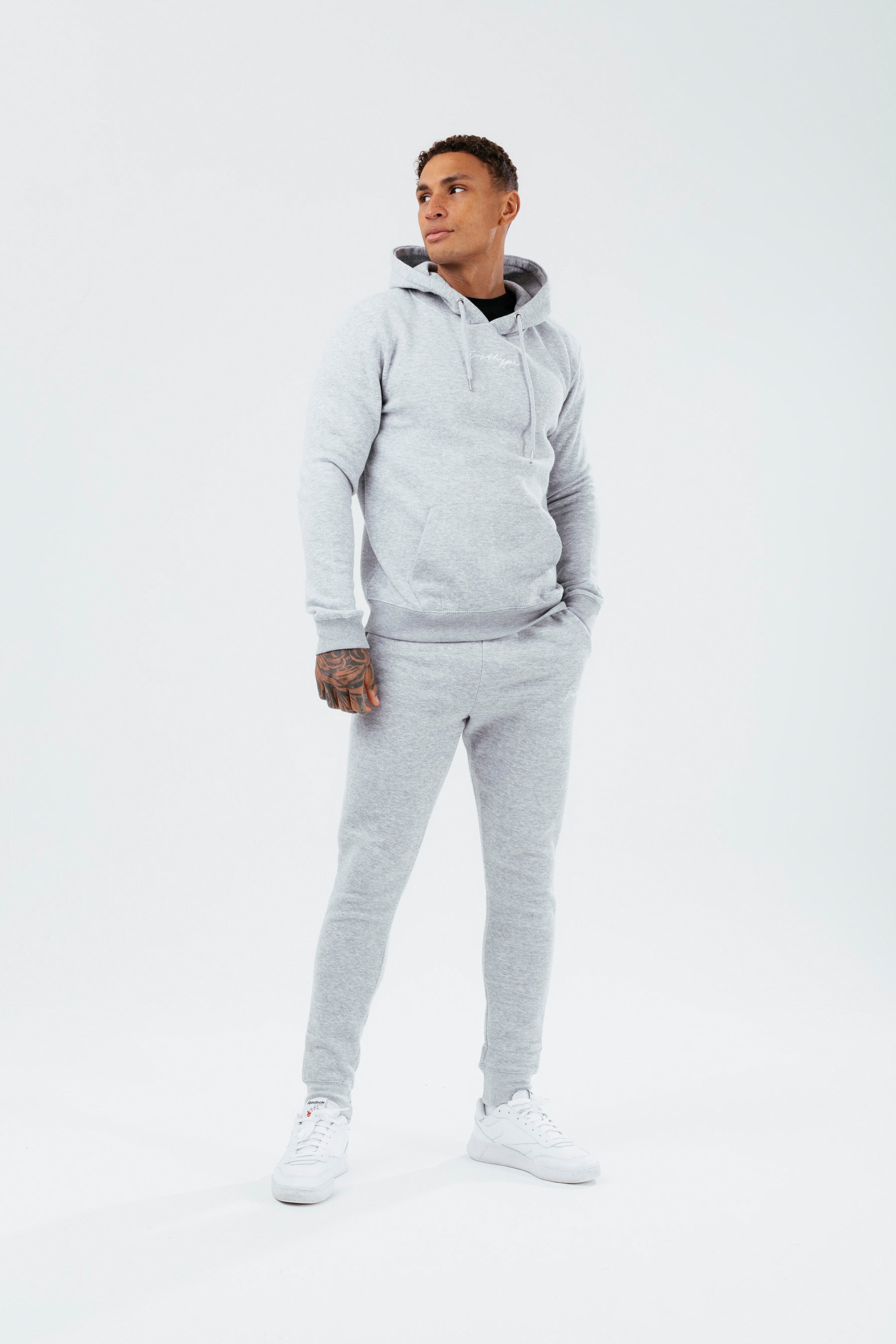 Grey marl tracksuit store mens