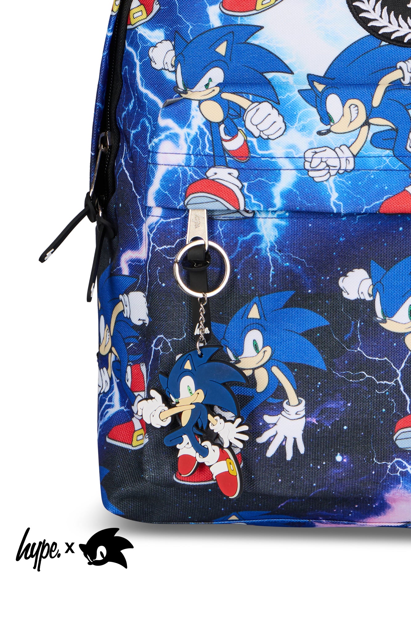 Hype x Sonic The Hedgehog™ Blue Sonic Backpack, Lunch Bag, Bottle & Pencil Case Bundle