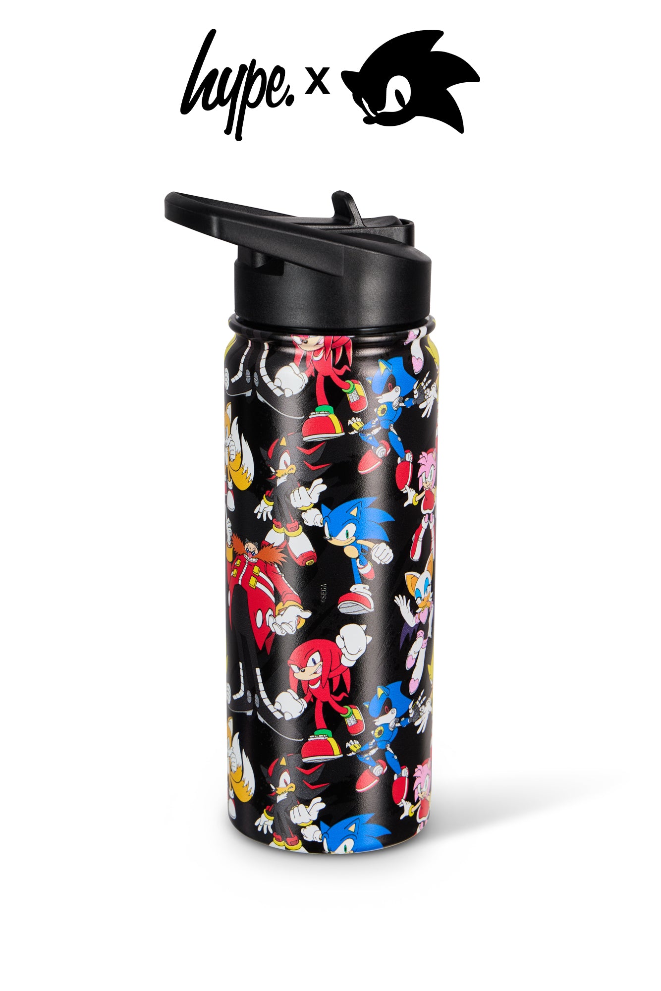 Hype x Sonic The Hedgehog™ Multi Sonic Group Backpack, Lunch Bag, Bottle & Pencil Case Bundle