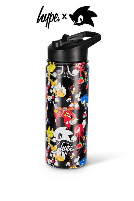 Hype x Sonic The Hedgehog™ Multi Sonic Group Water Bottle