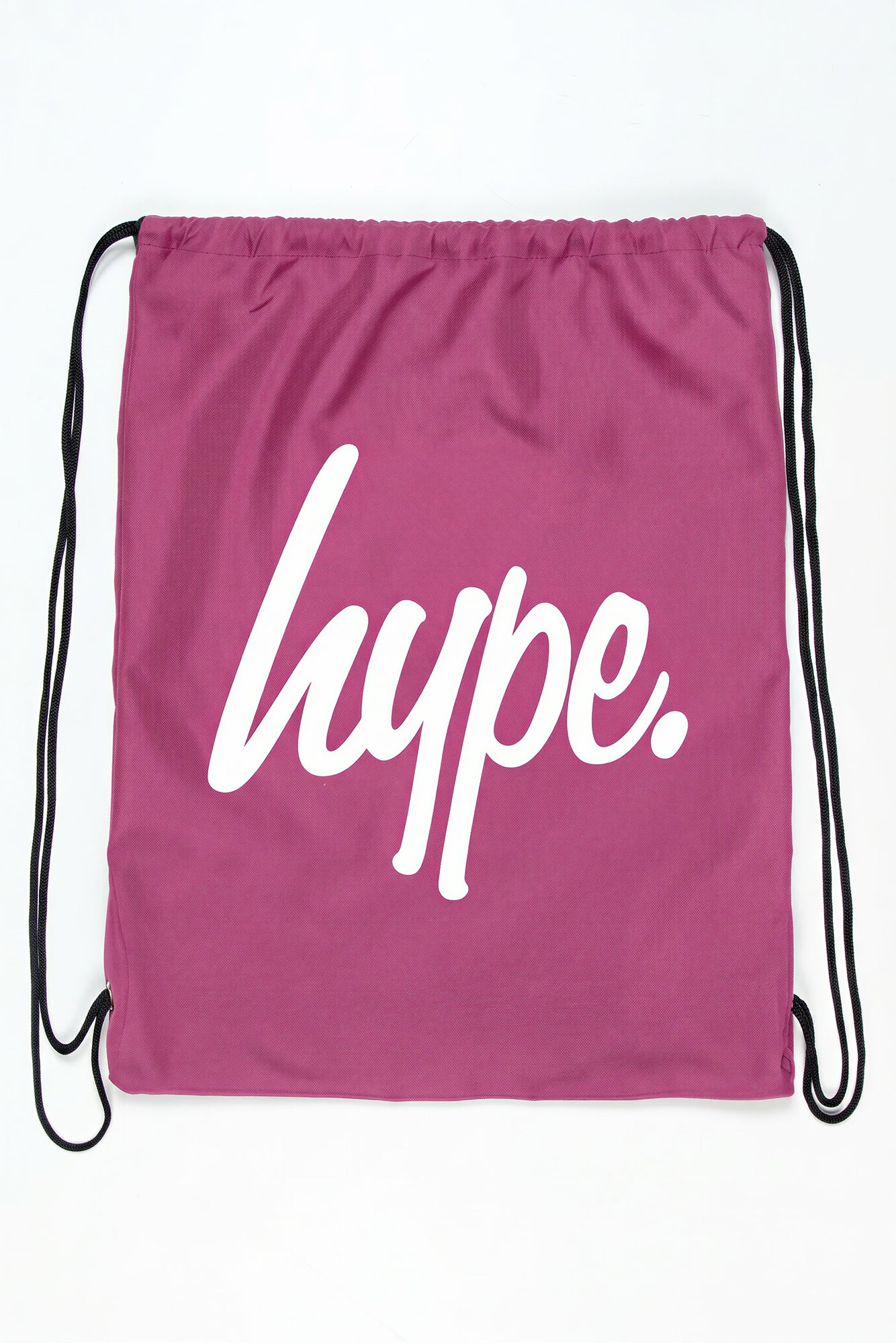 Hype Unisex Pink Drawstring Bag