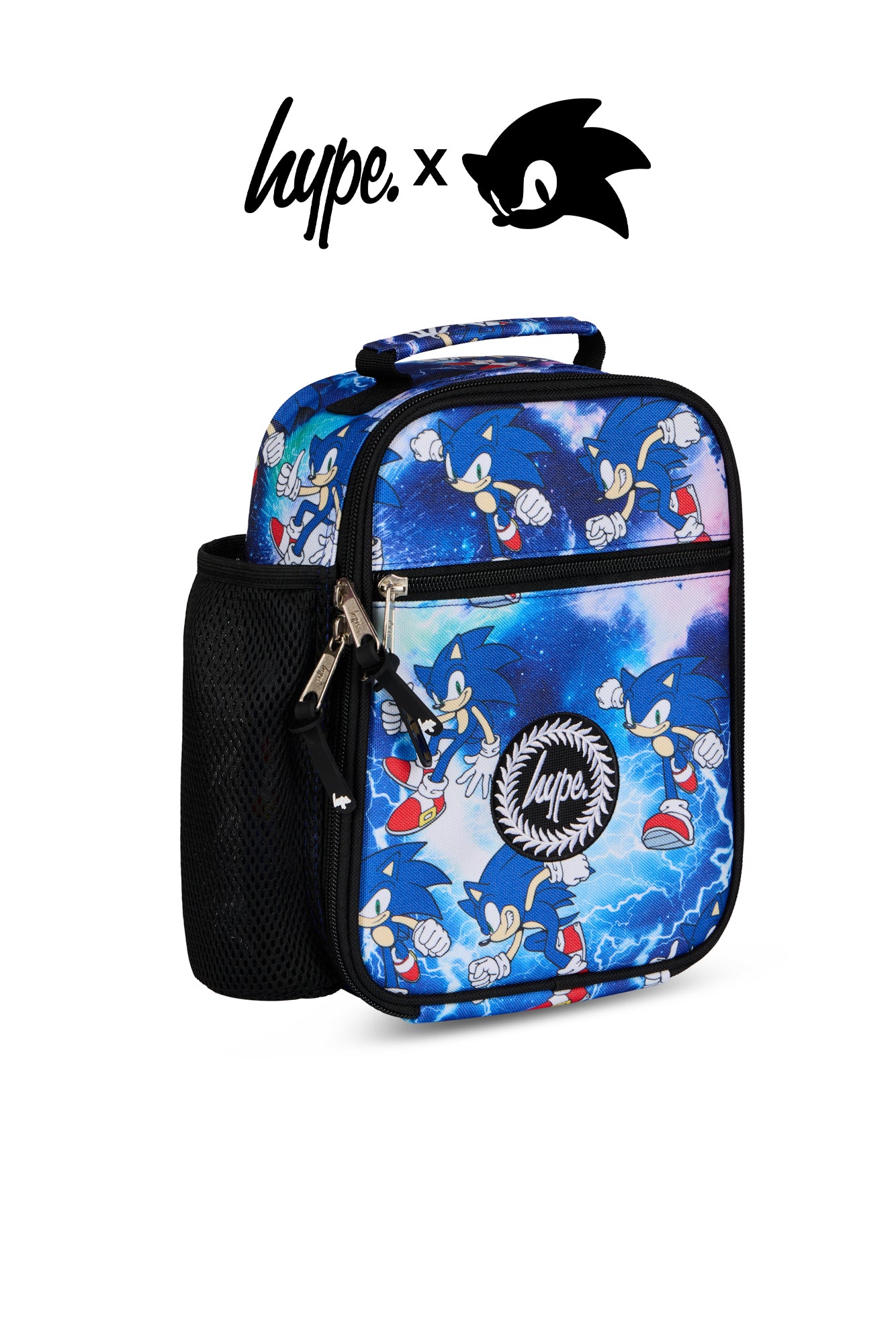 Hype x Sonic The Hedgehog™ Blue Sonic Backpack, Lunch Bag, Bottle & Pencil Case Bundle