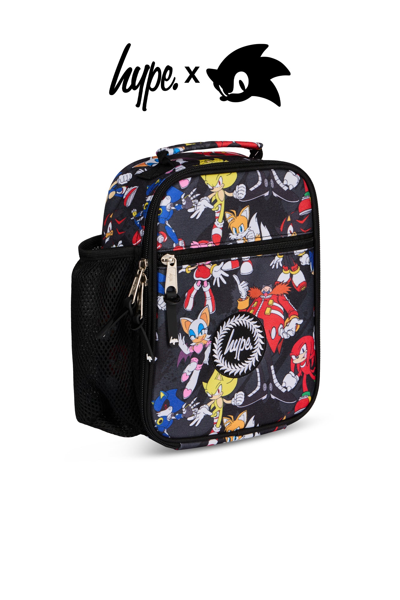 Hype x Sonic The Hedgehog™ Multi Sonic Group Backpack, Lunch Bag, Bottle & Pencil Case Bundle