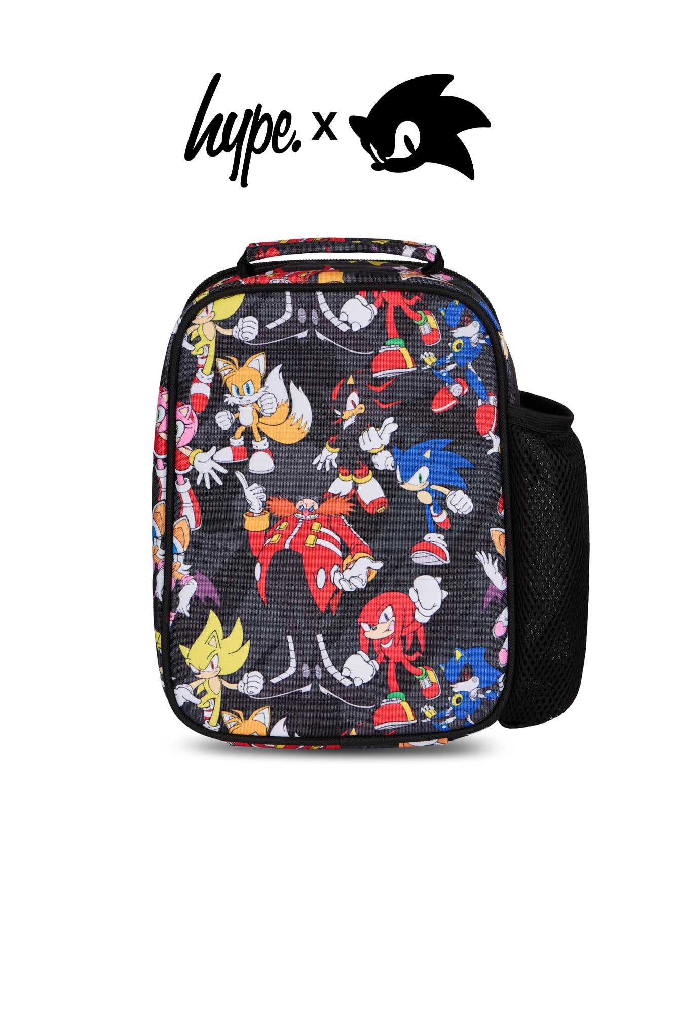 Hype x Sonic The Hedgehog™ Multi Sonic Group Backpack, Lunch Bag, Bottle & Pencil Case Bundle