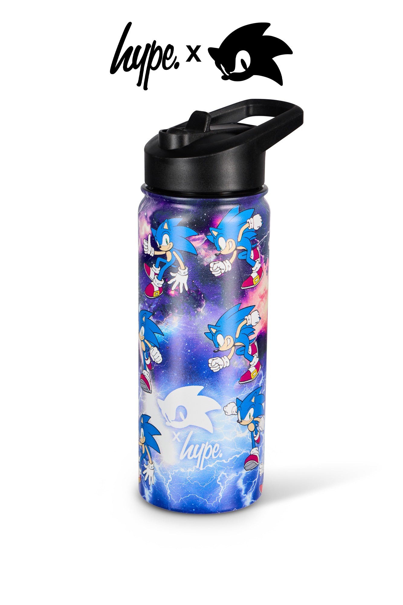 Hype x Sonic The Hedgehog™ Blue Sonic Backpack, Lunch Bag, Bottle & Pencil Case Bundle