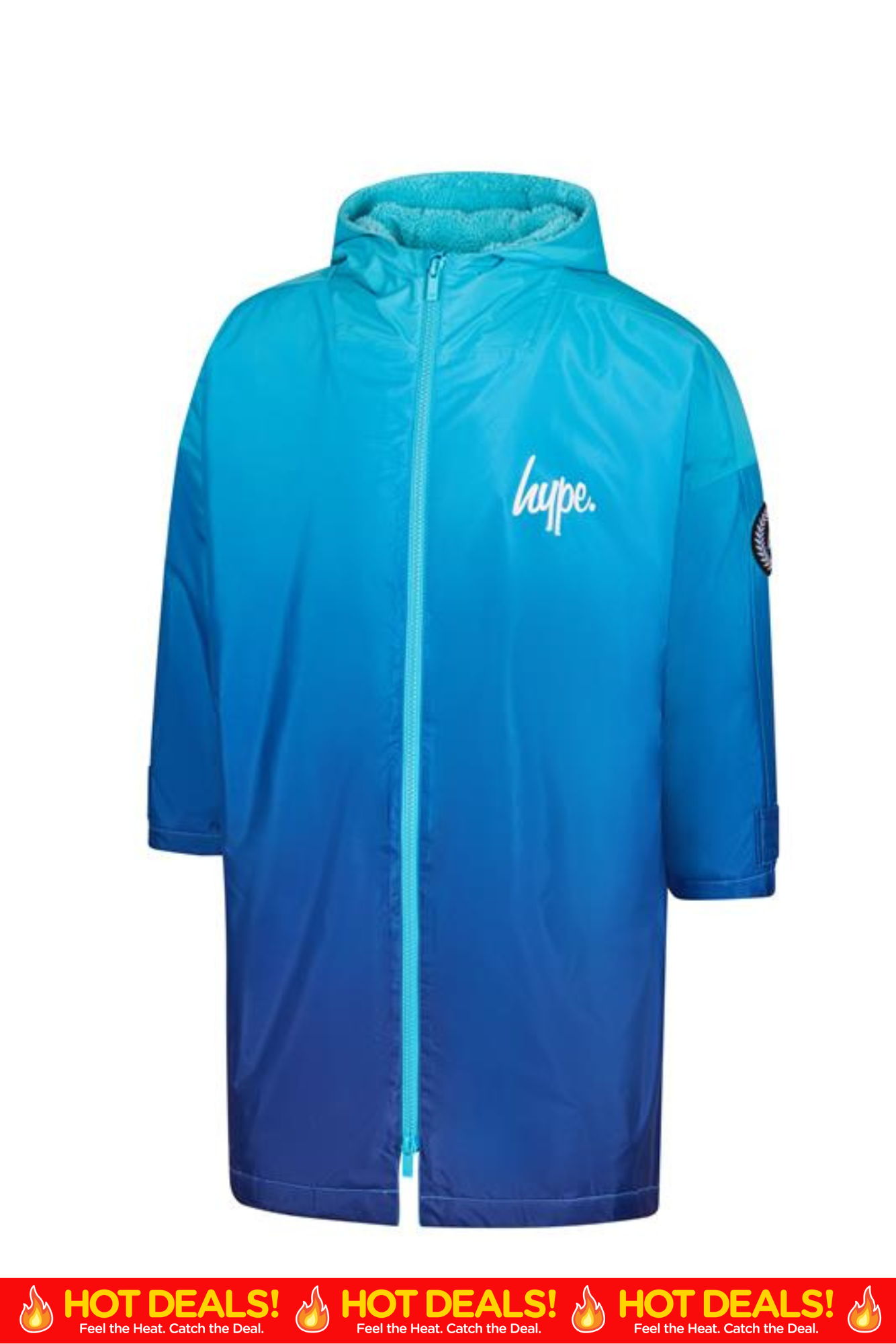 Hype Kids Ocean Blue Changing Robe