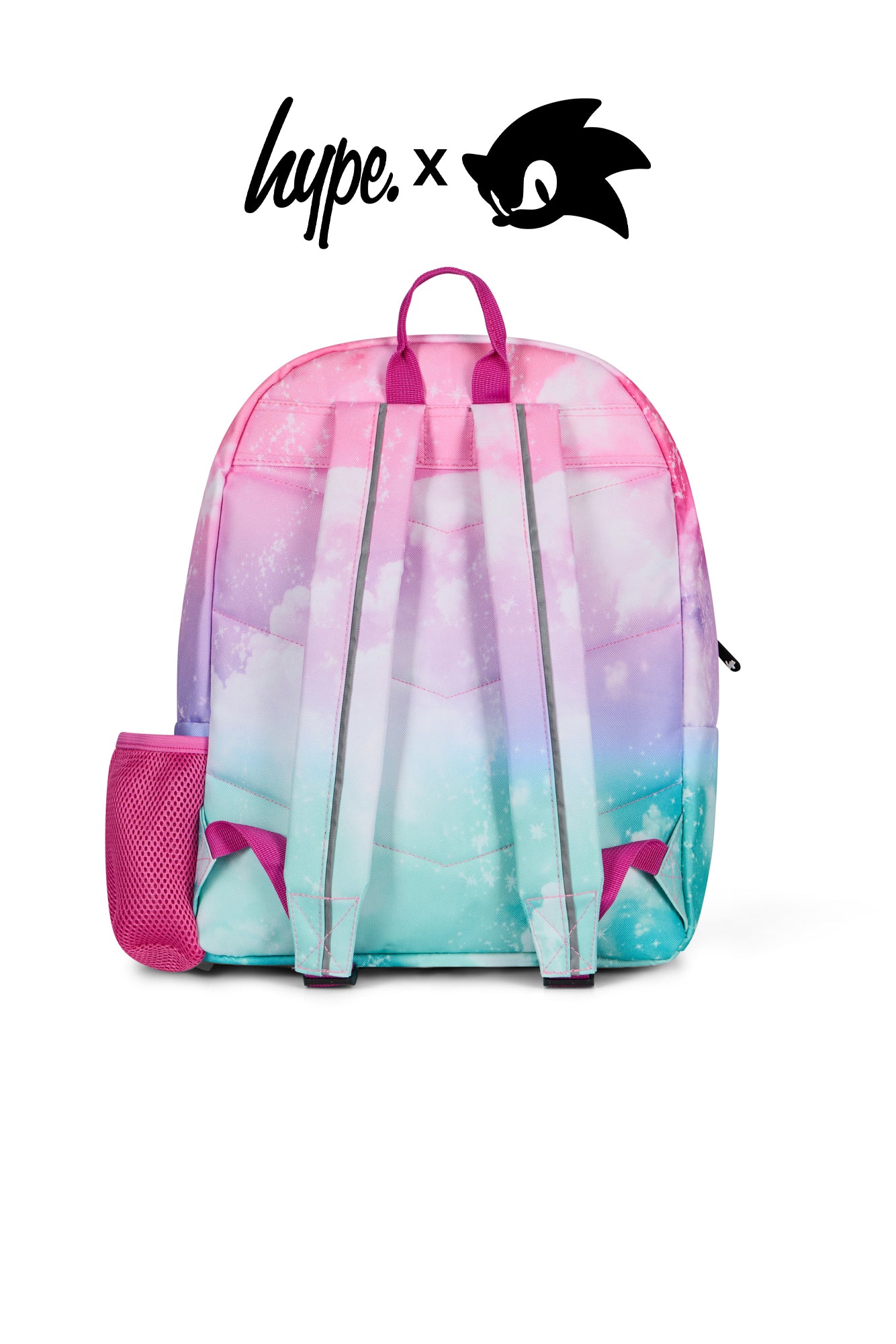 Hype x Sonic The Hedgehog™ Pink Have No Fear Backpack, Lunch Bag & Bottle Bundle