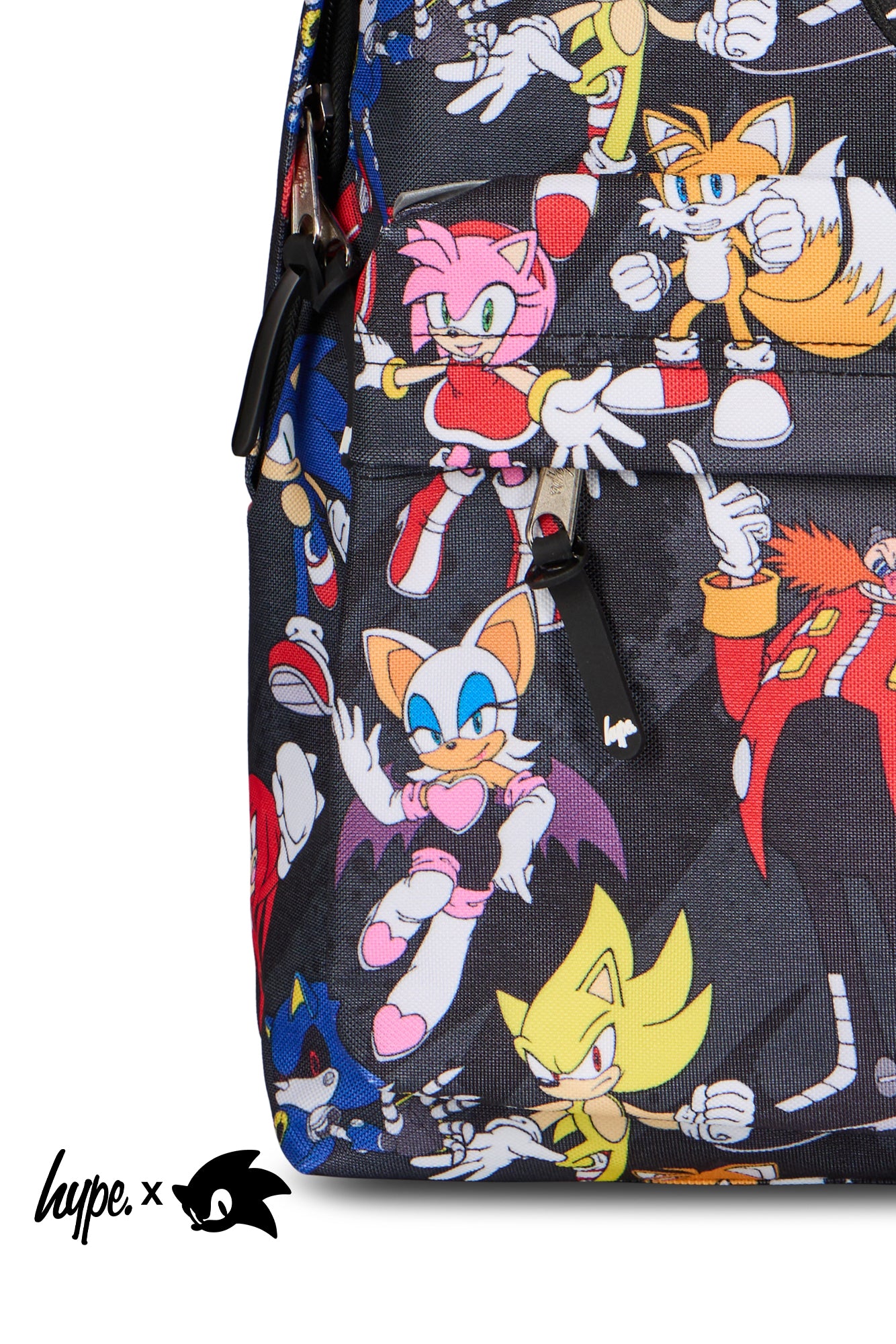 Hype x Sonic The Hedgehog™ Multi Sonic Group Backpack, Lunch Bag, Bottle & Pencil Case Bundle