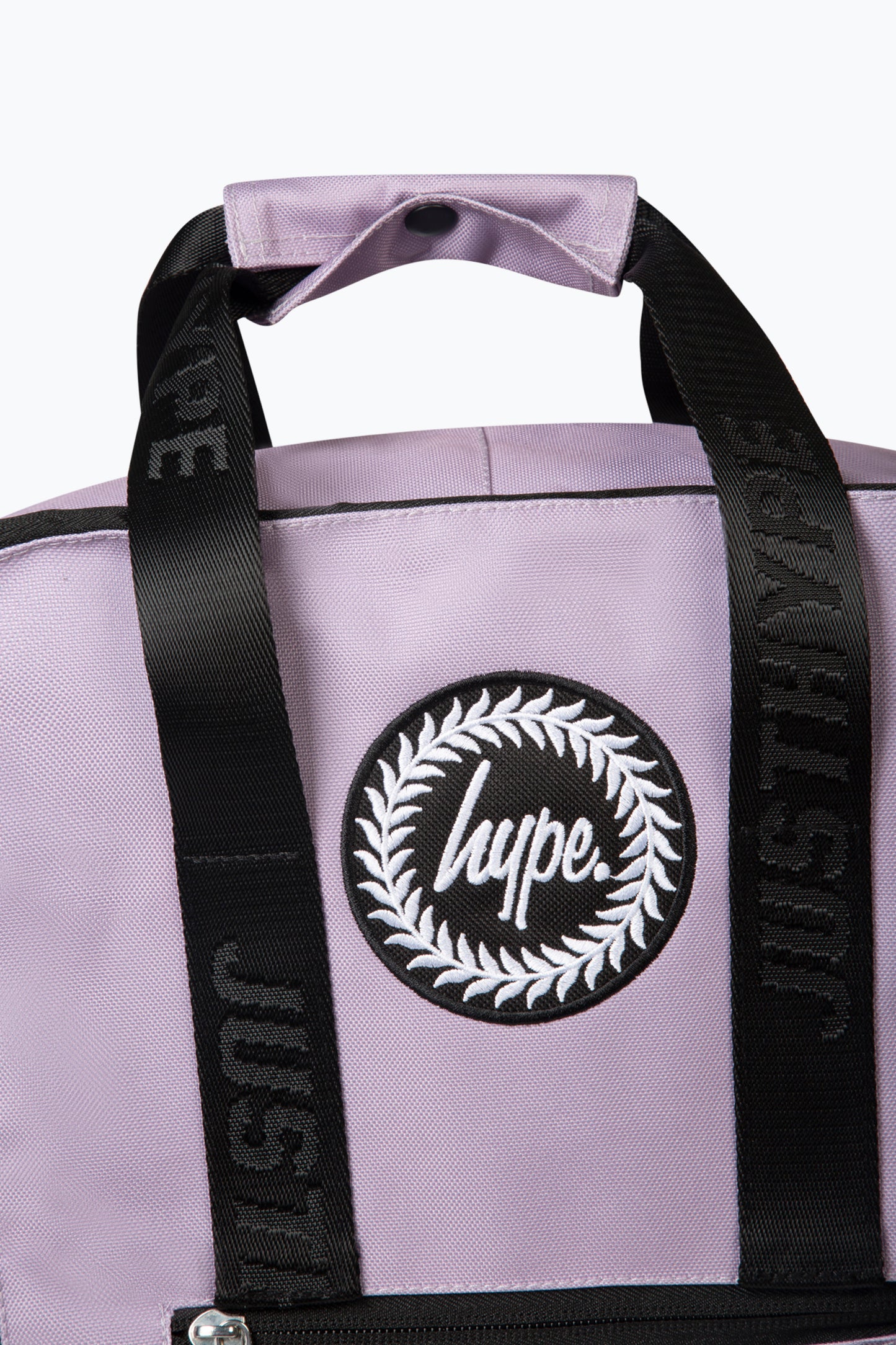 Hype Girls Purple Boxy Crest Backpack