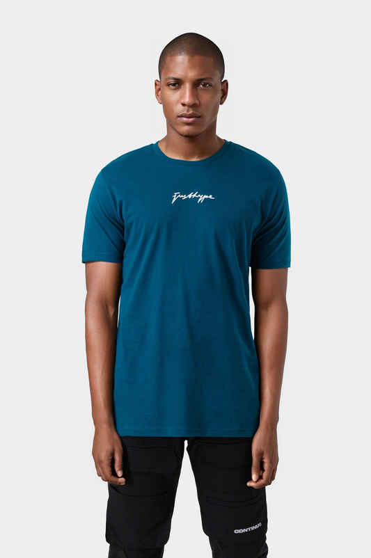 Hype Mens Teal Scribble T-Shirt