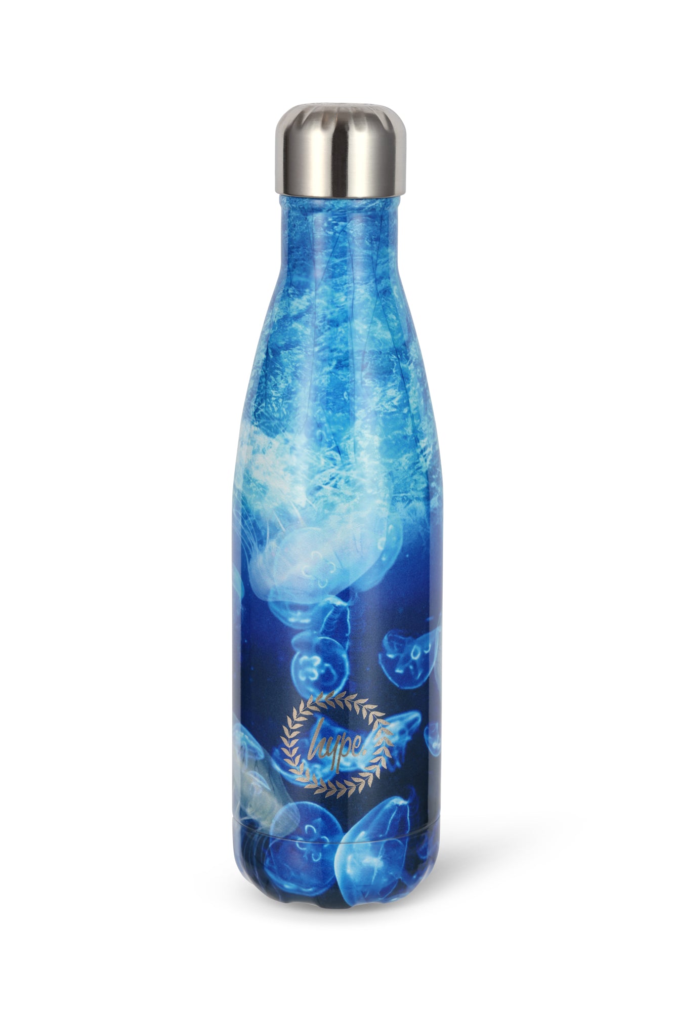 Hype Kids Blue Jellyfish Thermal Water Bottle