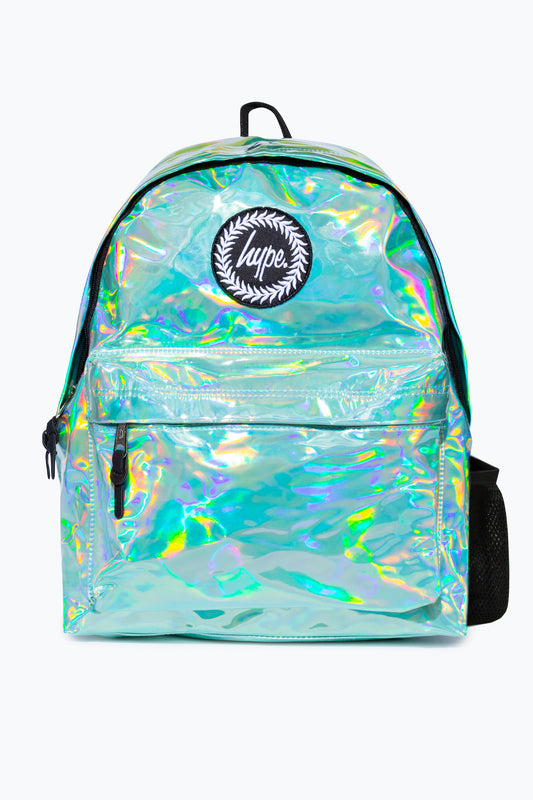 Hype Girls Iconic Holographic Mint Backpack