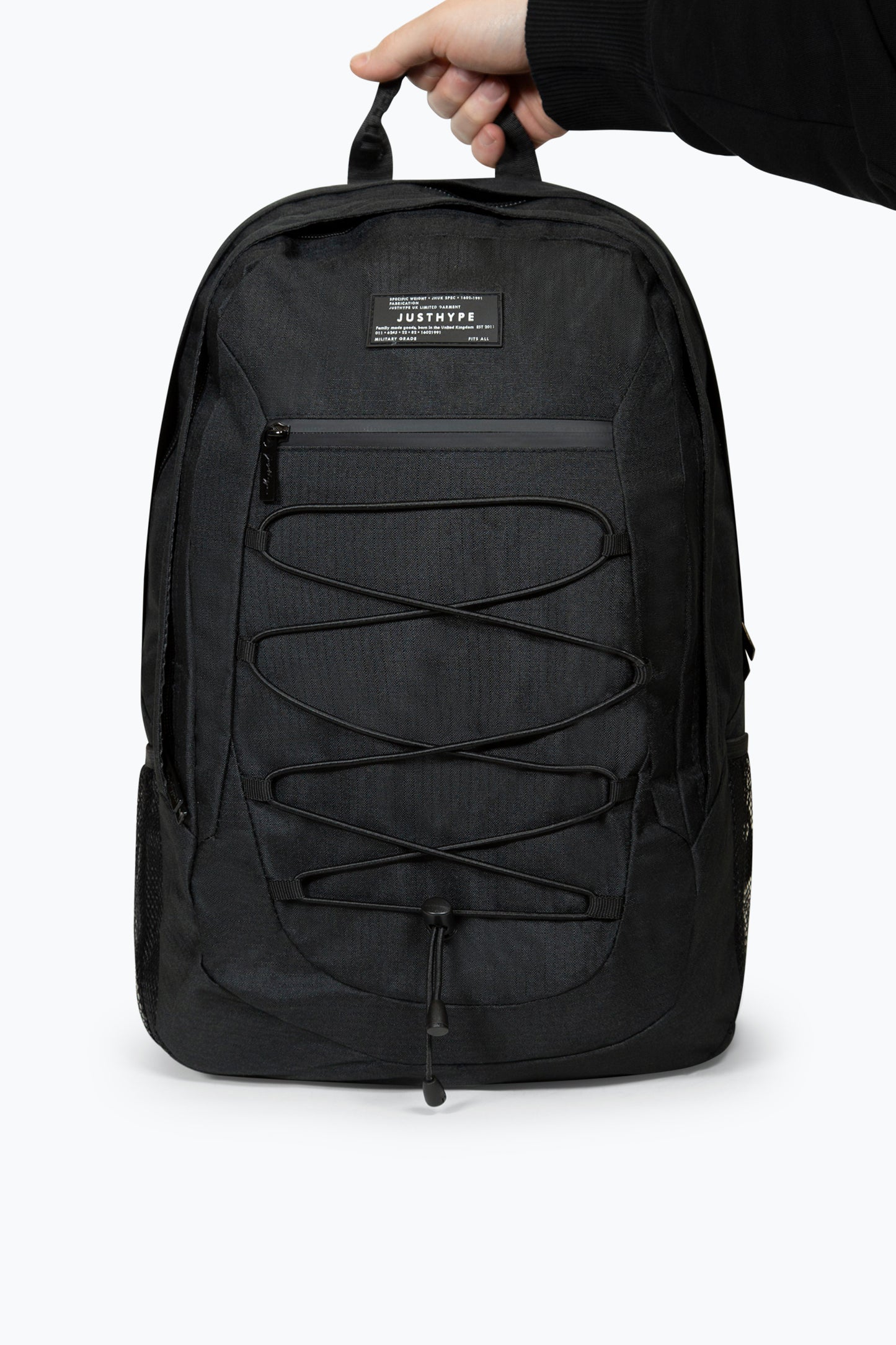 Hype Unisex Black Maxi Backpack