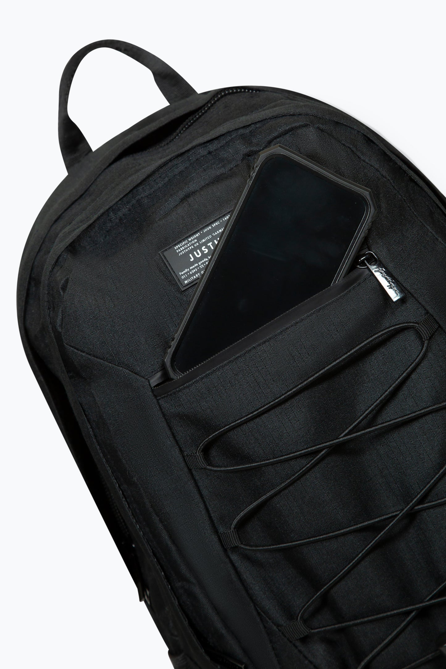 Hype Unisex Black Maxi Backpack