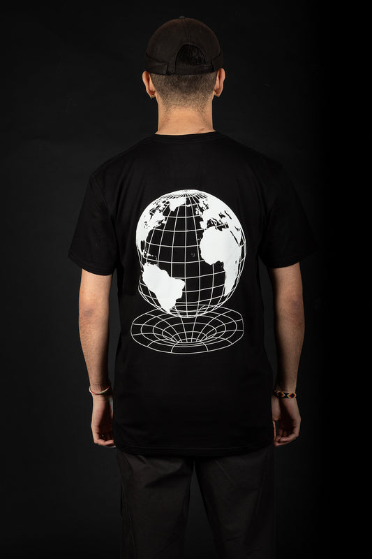 HYPE ADULTS BLACK VOID T-SHIRT