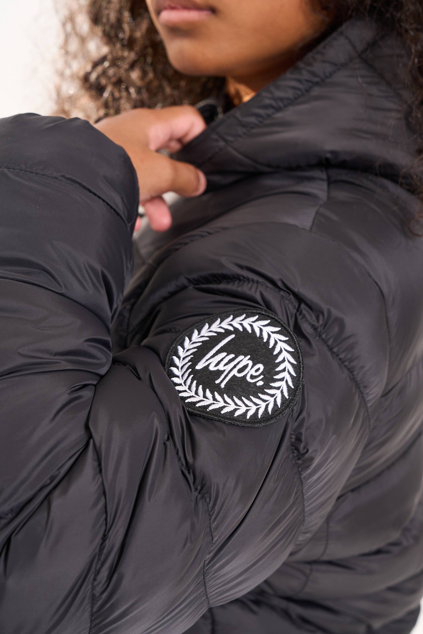 Hype Kids Black Padded Jacket