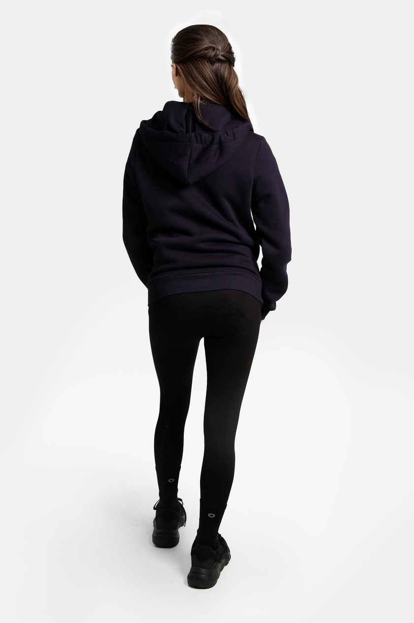 Hype Womens Navy Scribble Zip Hoodie