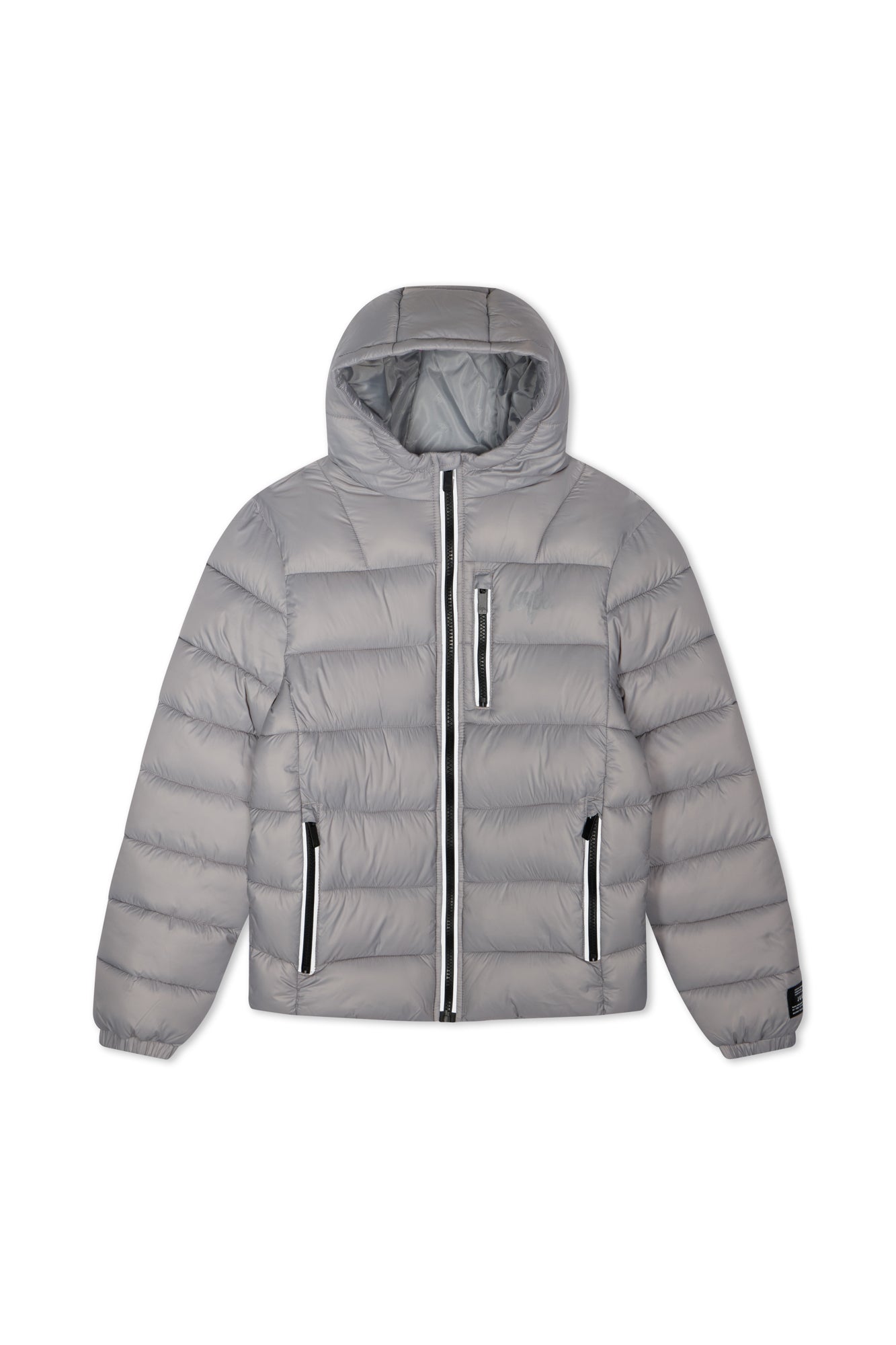 Hype Kids Grey Padded Reflective Jacket