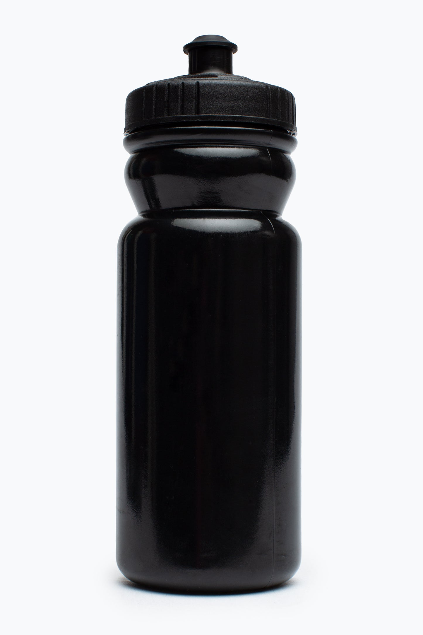 Hype Kids Black Plastic Water Bottle