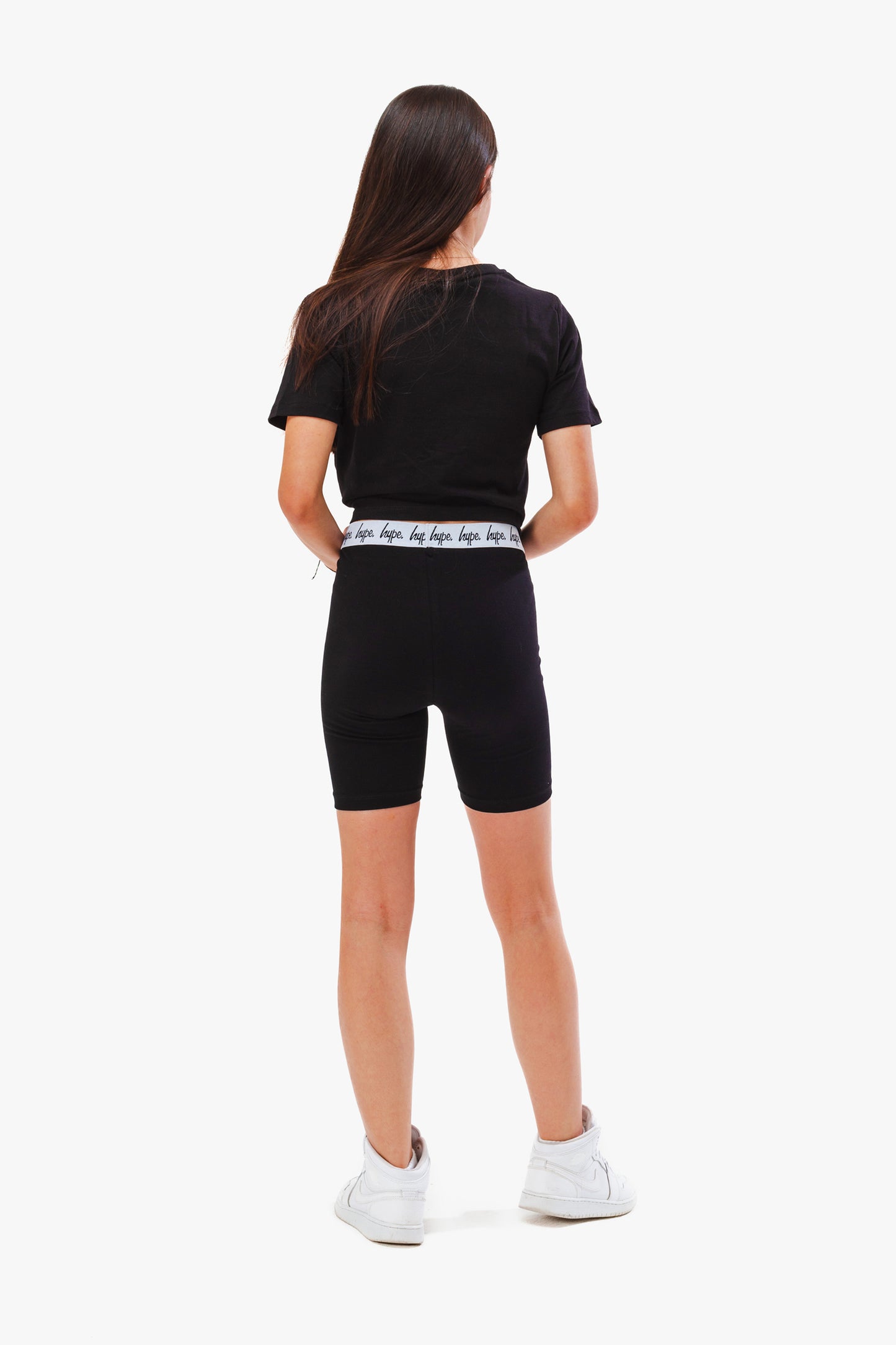 Hype Girls Black Core Cycling Shorts