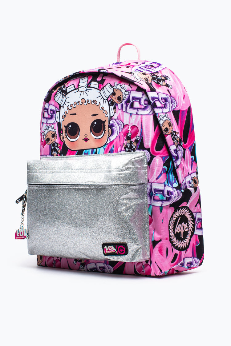 HYPE X L.O.L. SURPRISE PINK PASTEL FRESH BACKPACK