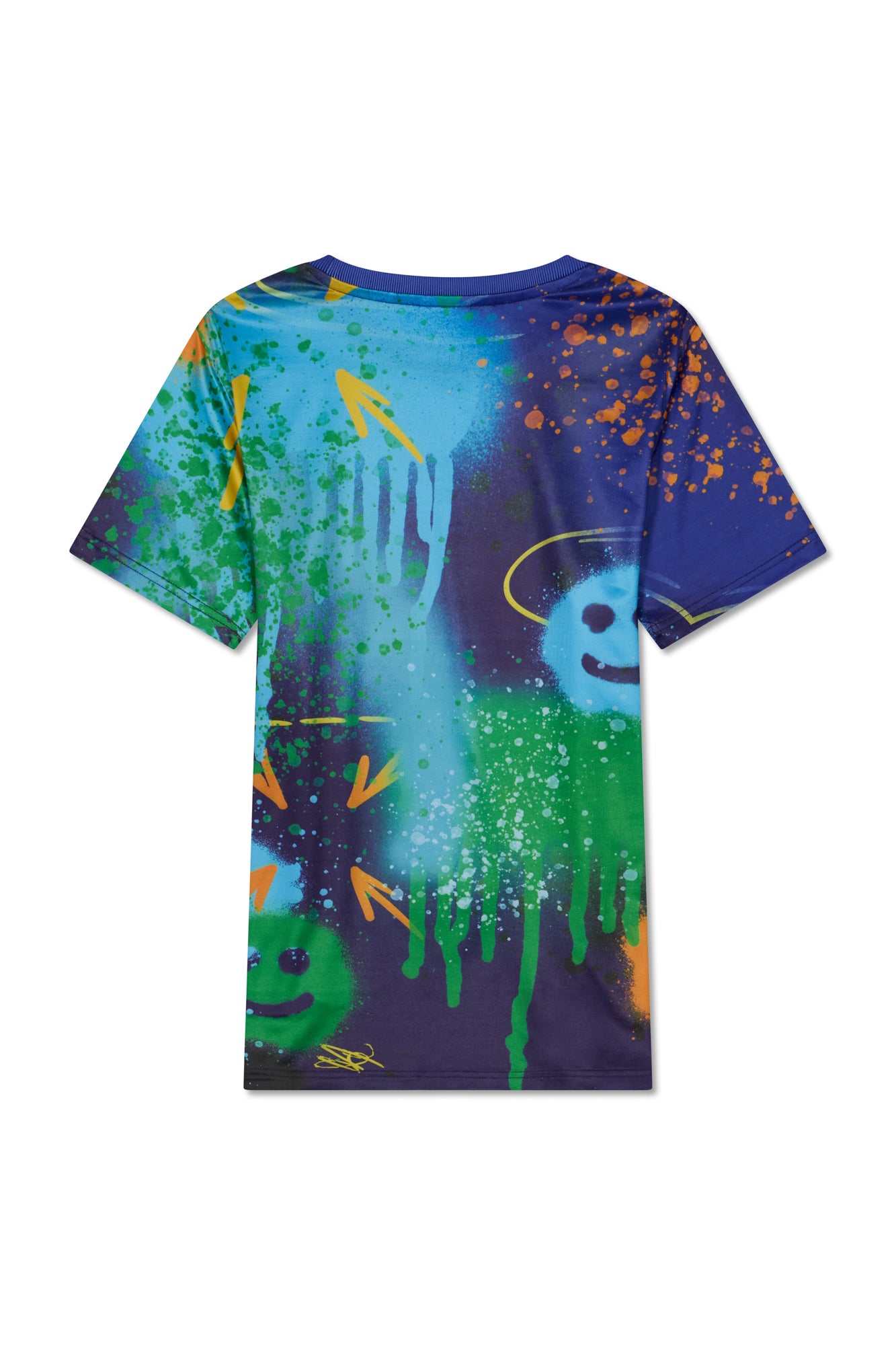 Hype Boys Blue Defacing T-Shirt