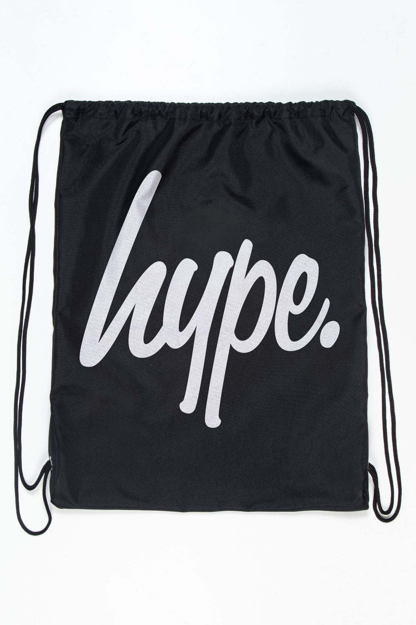 Hype Unisex Black Drawstring Bag