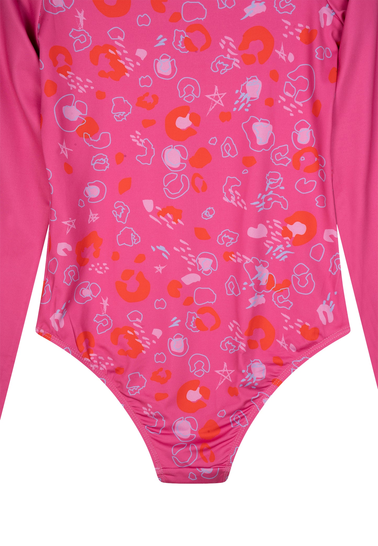 Hype Girls Pink Leopard Swimsuit