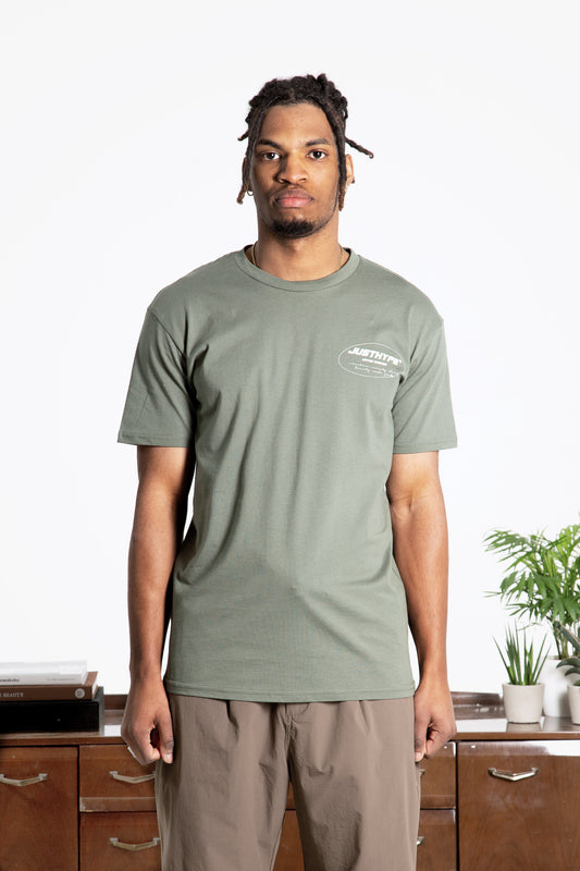 Hype Adults Khaki Oval T-Shirt