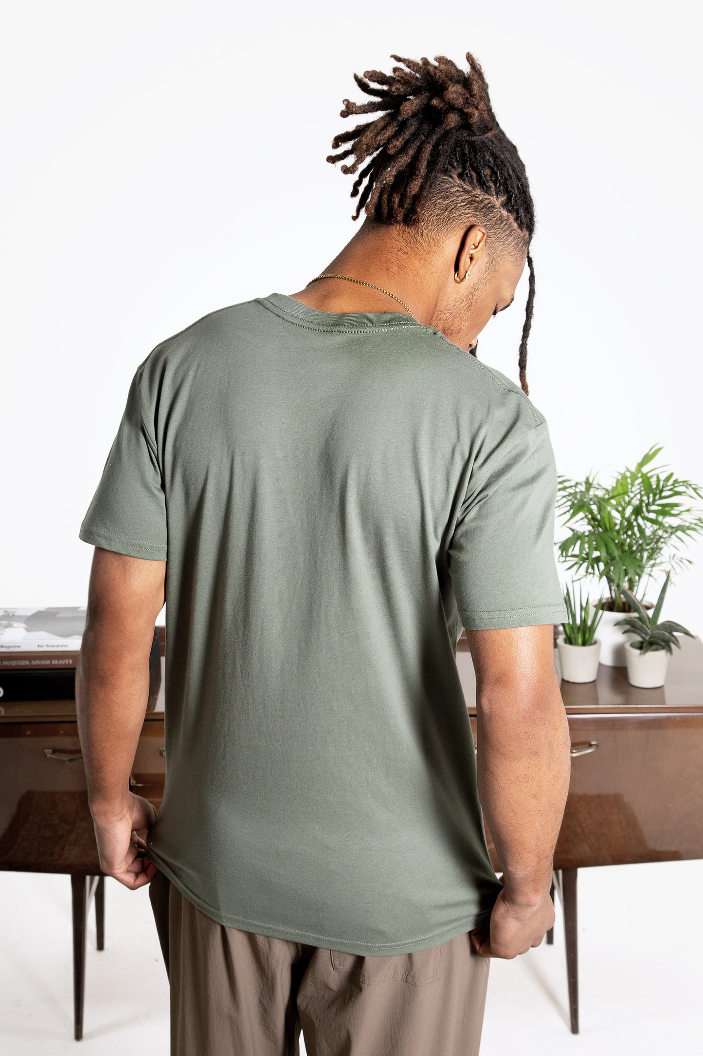 Hype Adults Khaki Oval T-Shirt