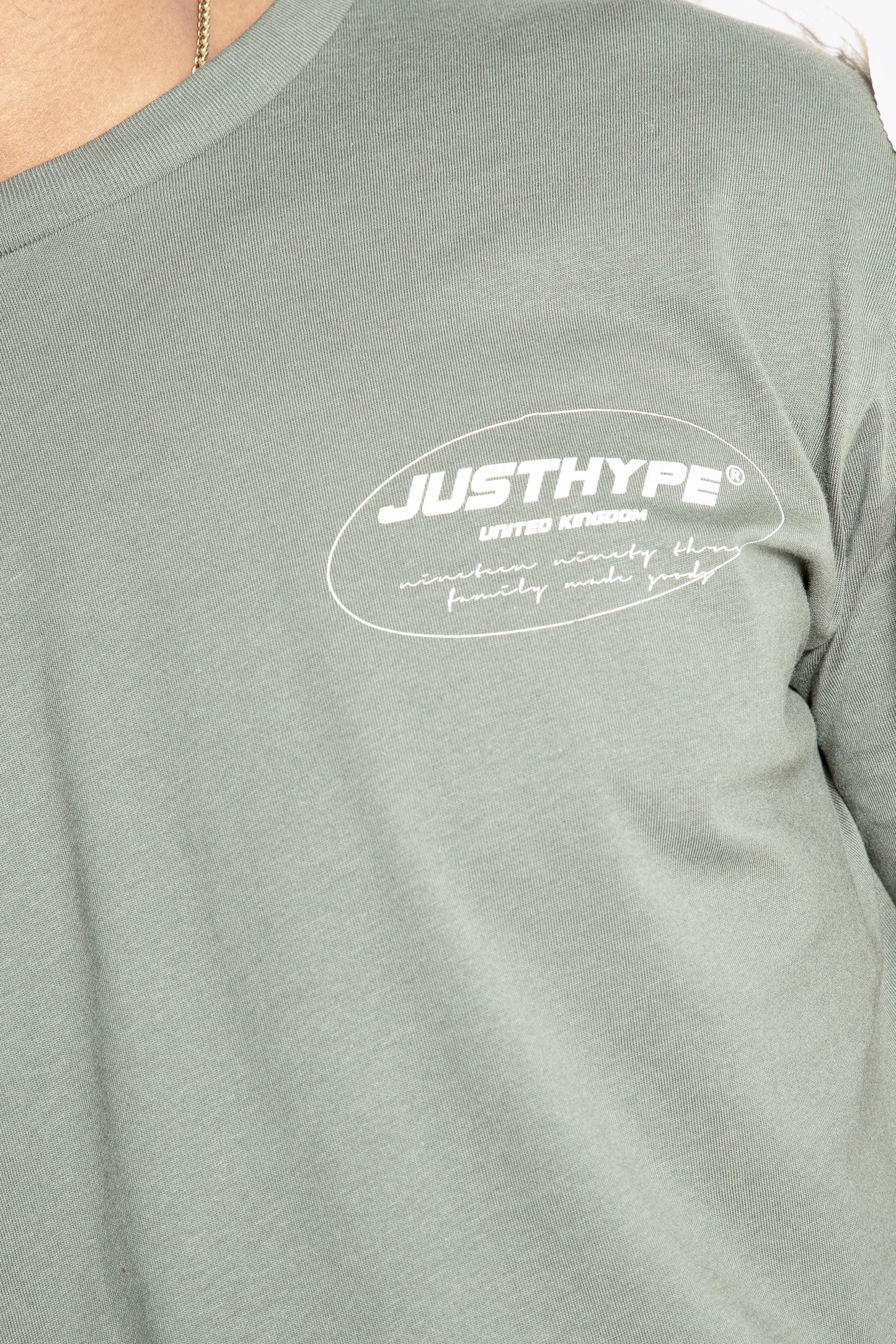 Hype Adults Khaki Oval T-Shirt