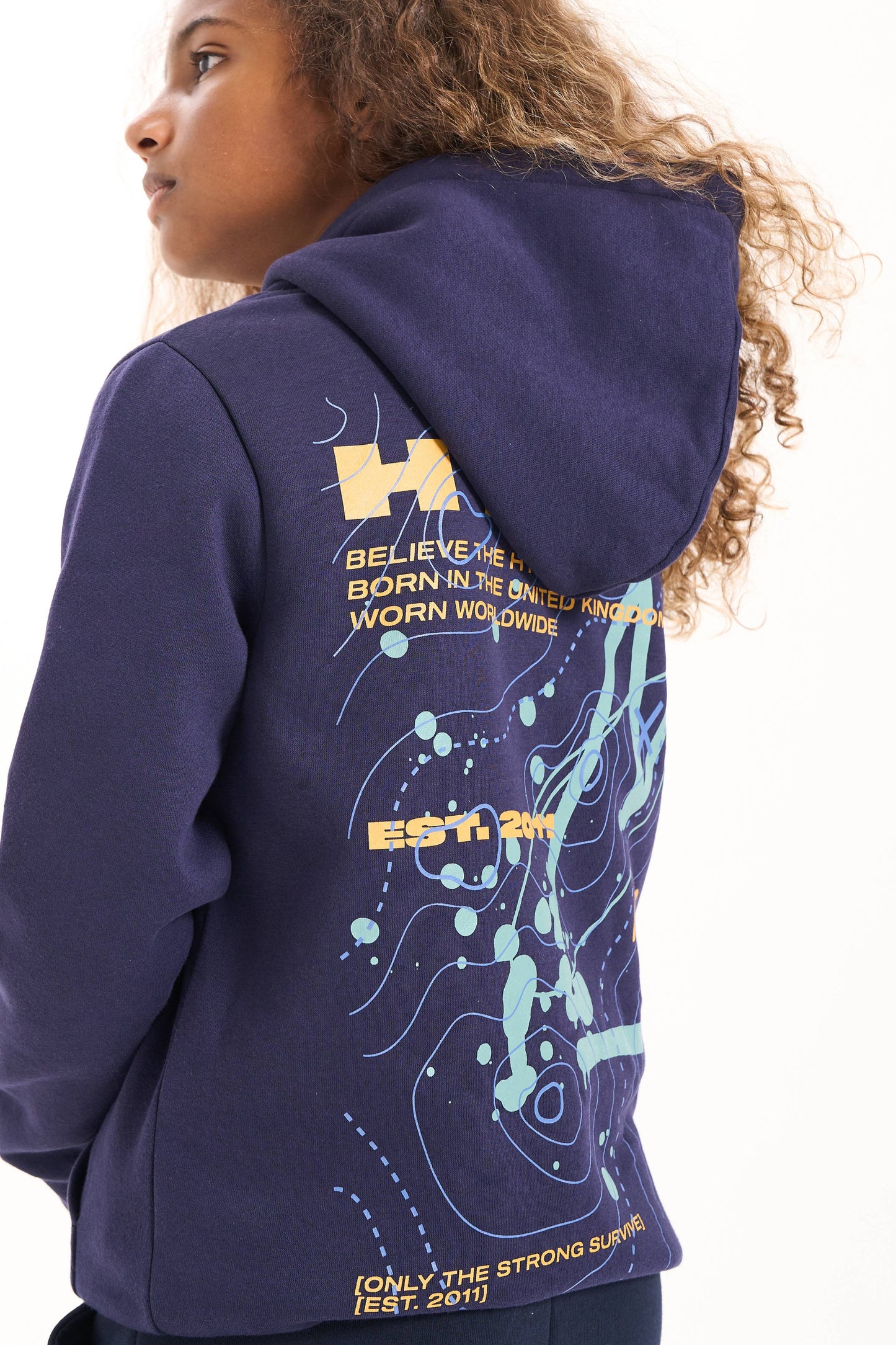 Hype Boys Navy Explore Hoodie