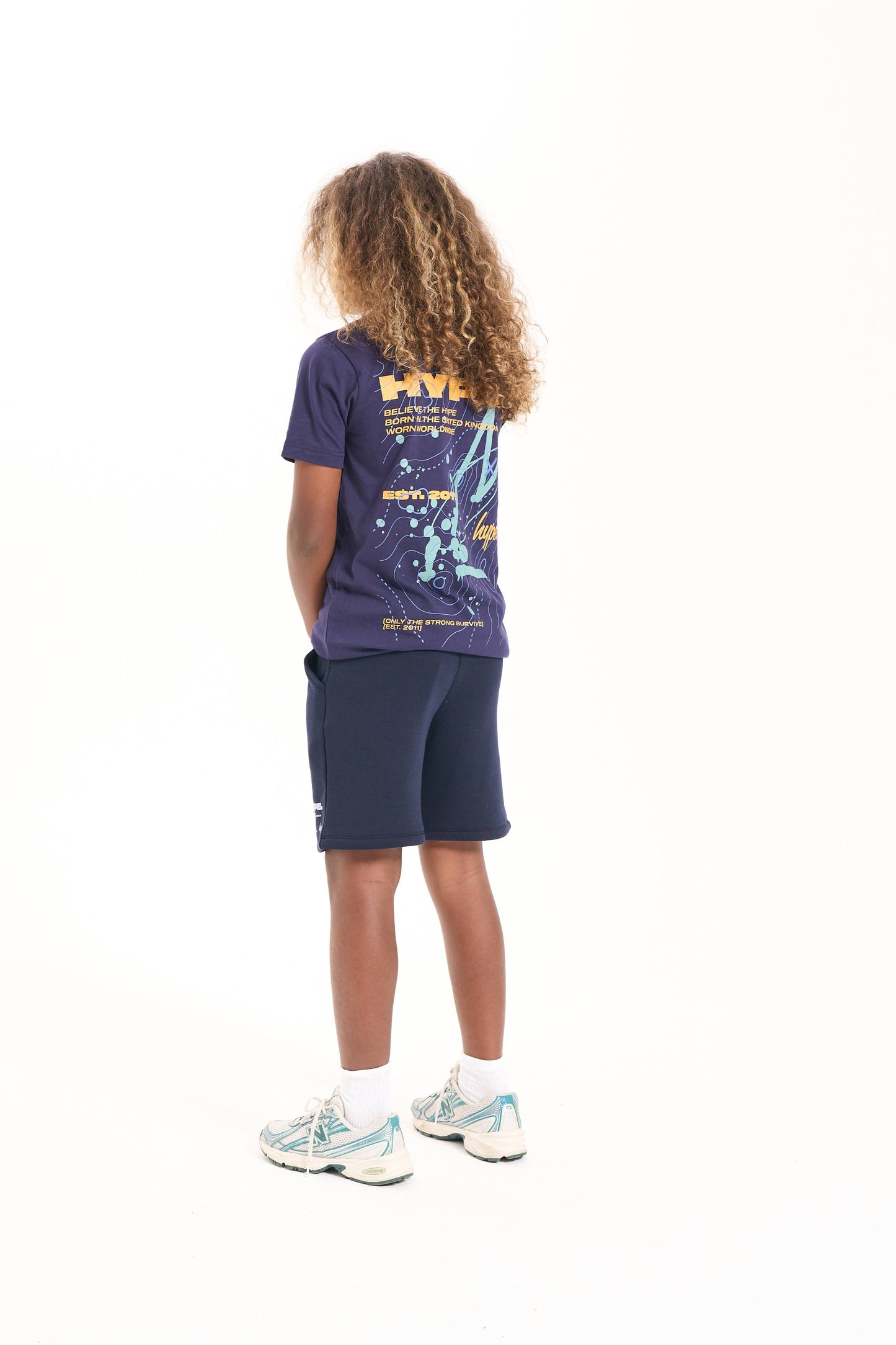 Hype Boys Navy Explore T-Shirt