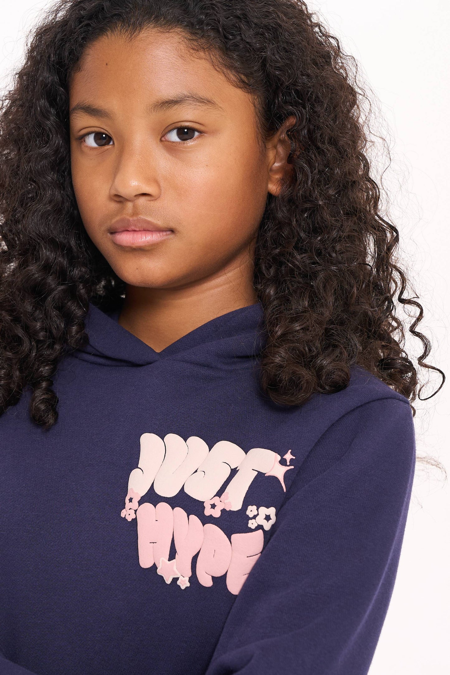 Hype Girls Navy Fantasy Hoodie