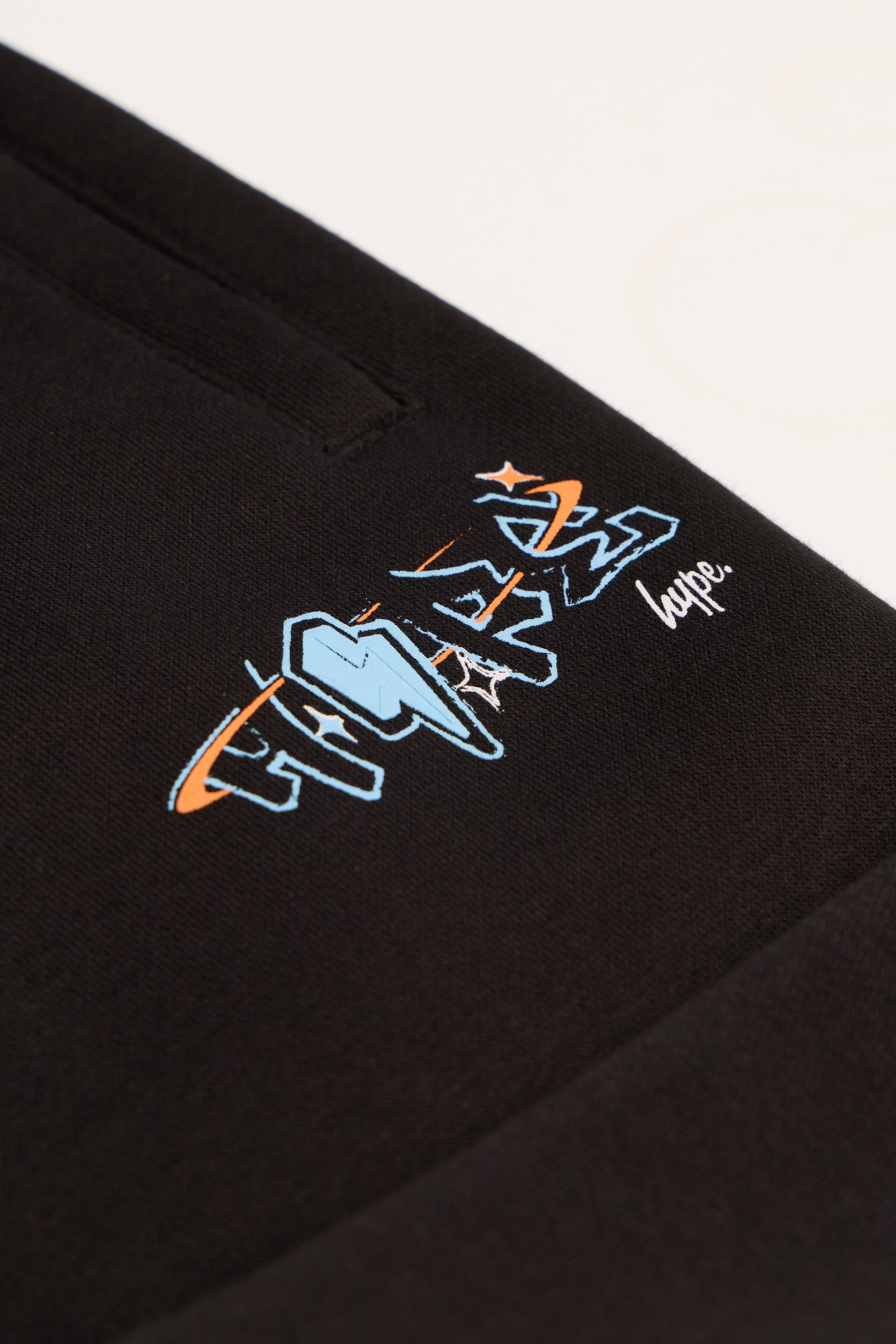 Hype Boys Black Graffiti Joggers