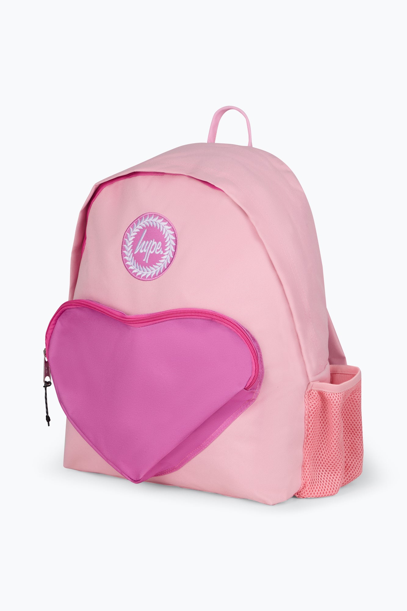 Hype Girls Pink Pocket Heart Backpack