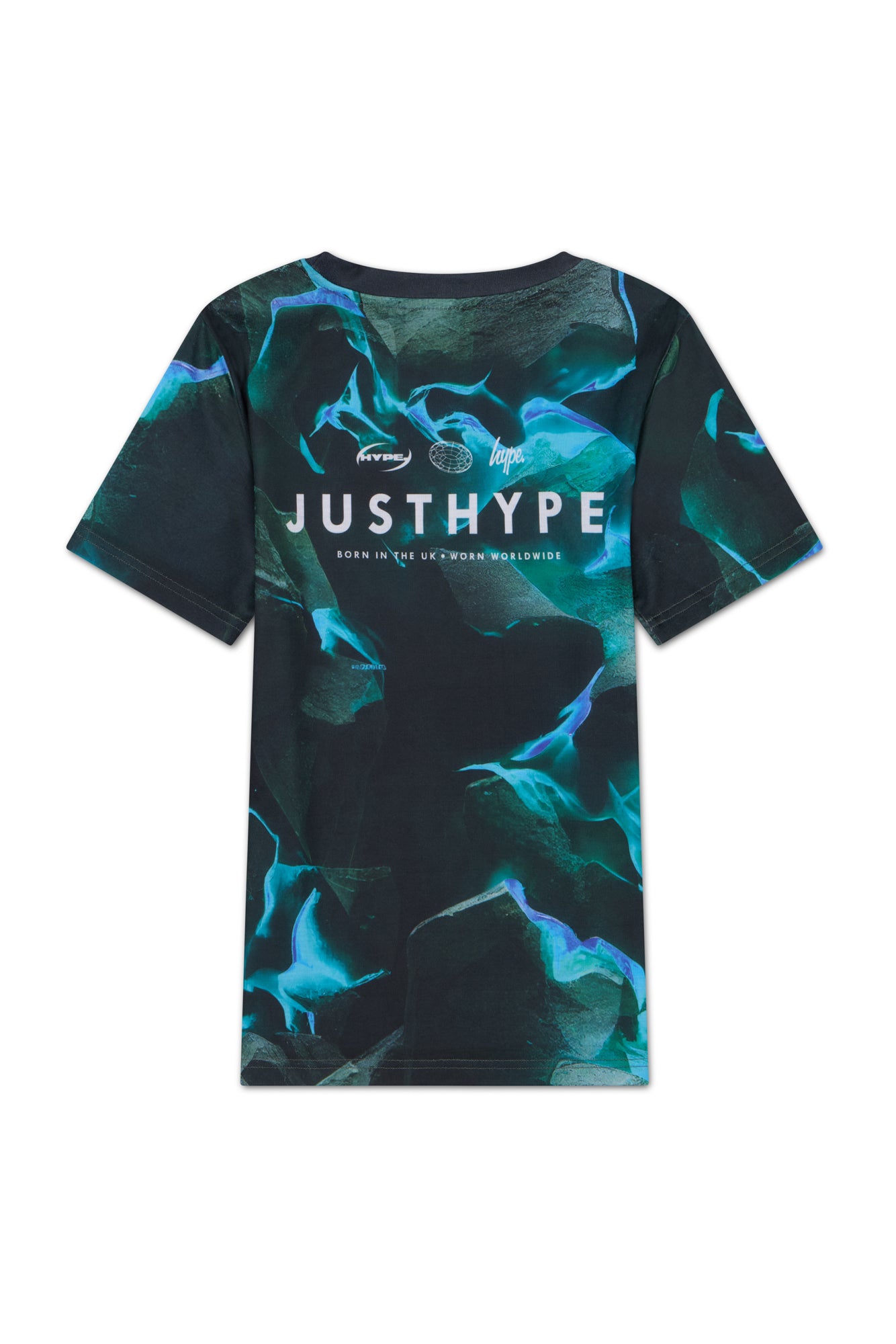 Hype Boys Black/Blue Vapour T-Shirt