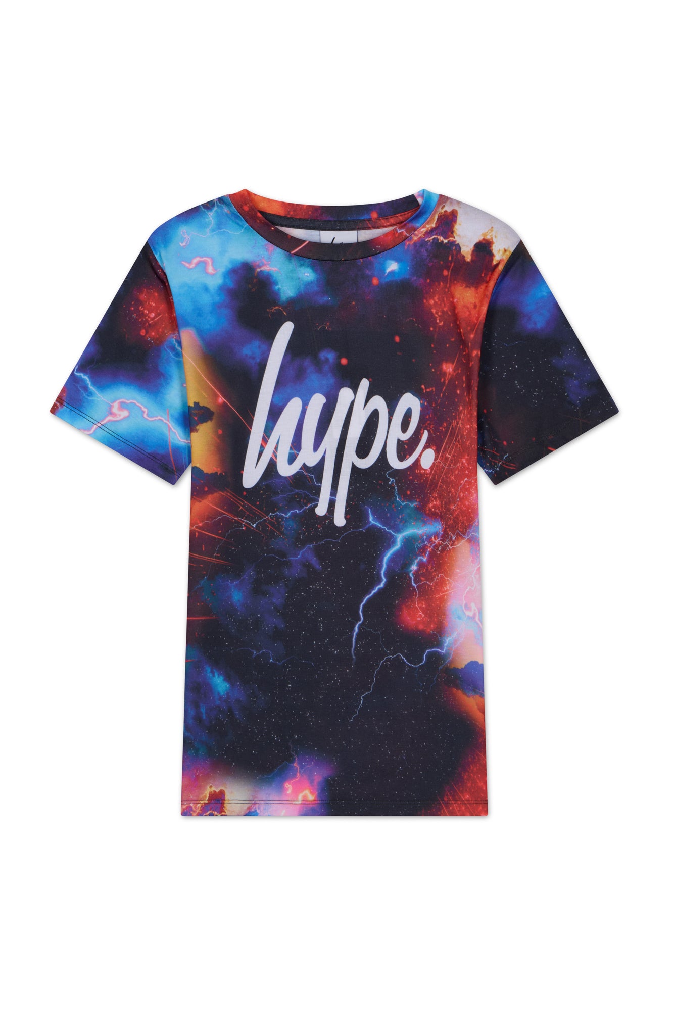 Hype Boys Black Constellation T-Shirt & Shorts Set