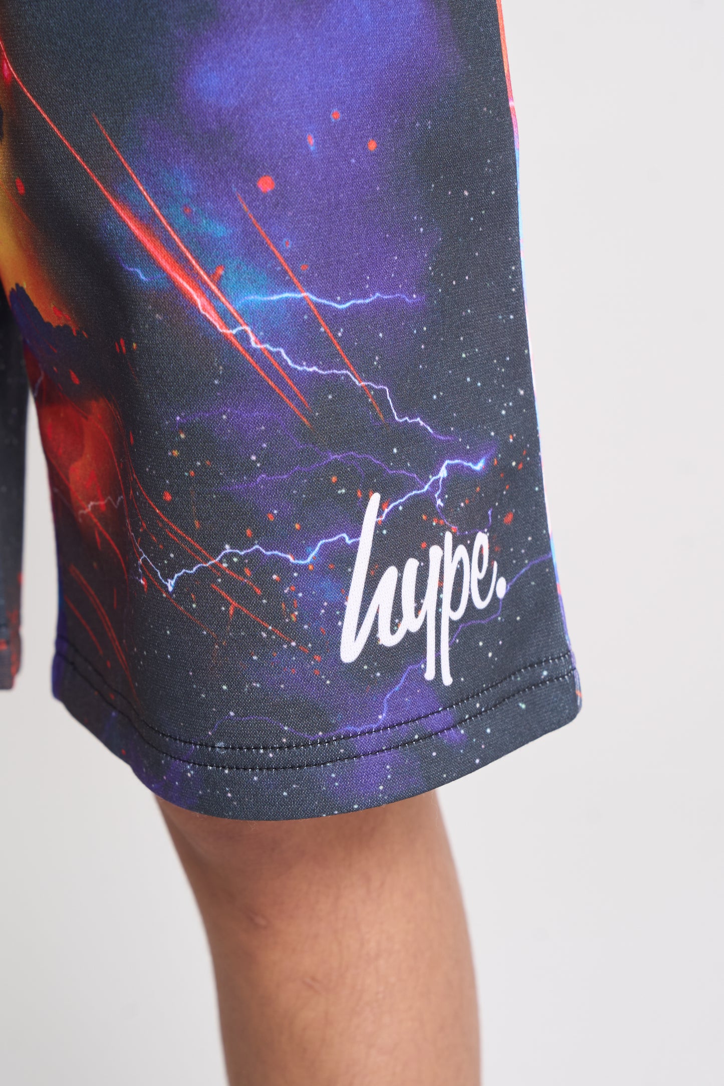 Hype Boys Black Constellation Sweat Shorts