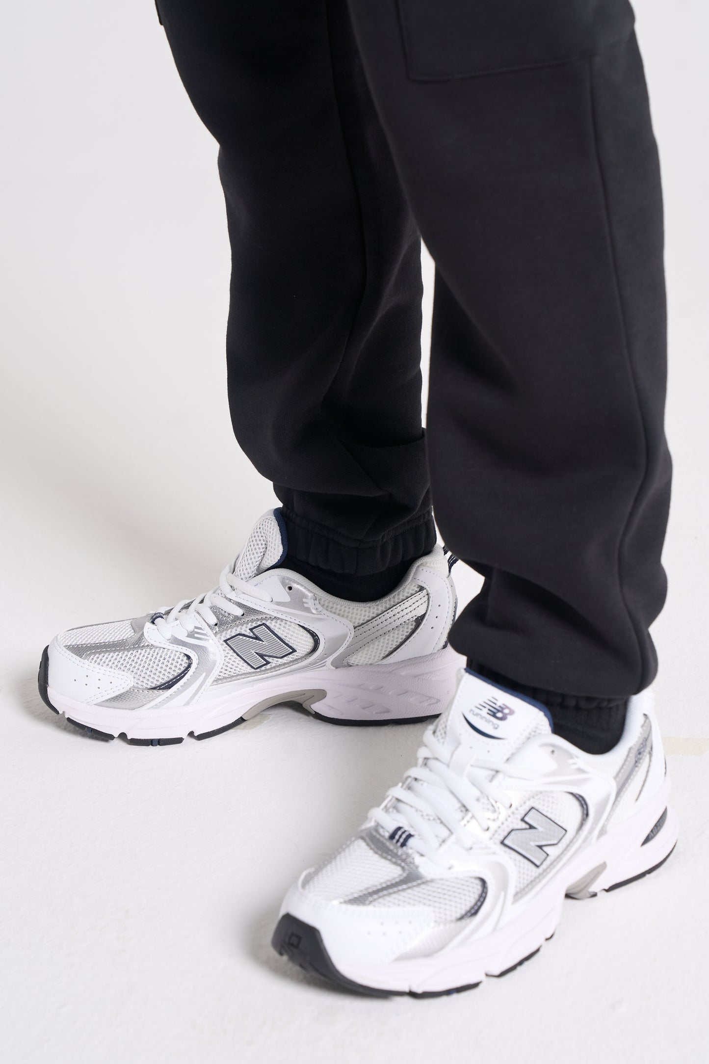 Hype Boys Black Cargo Pocket Joggers