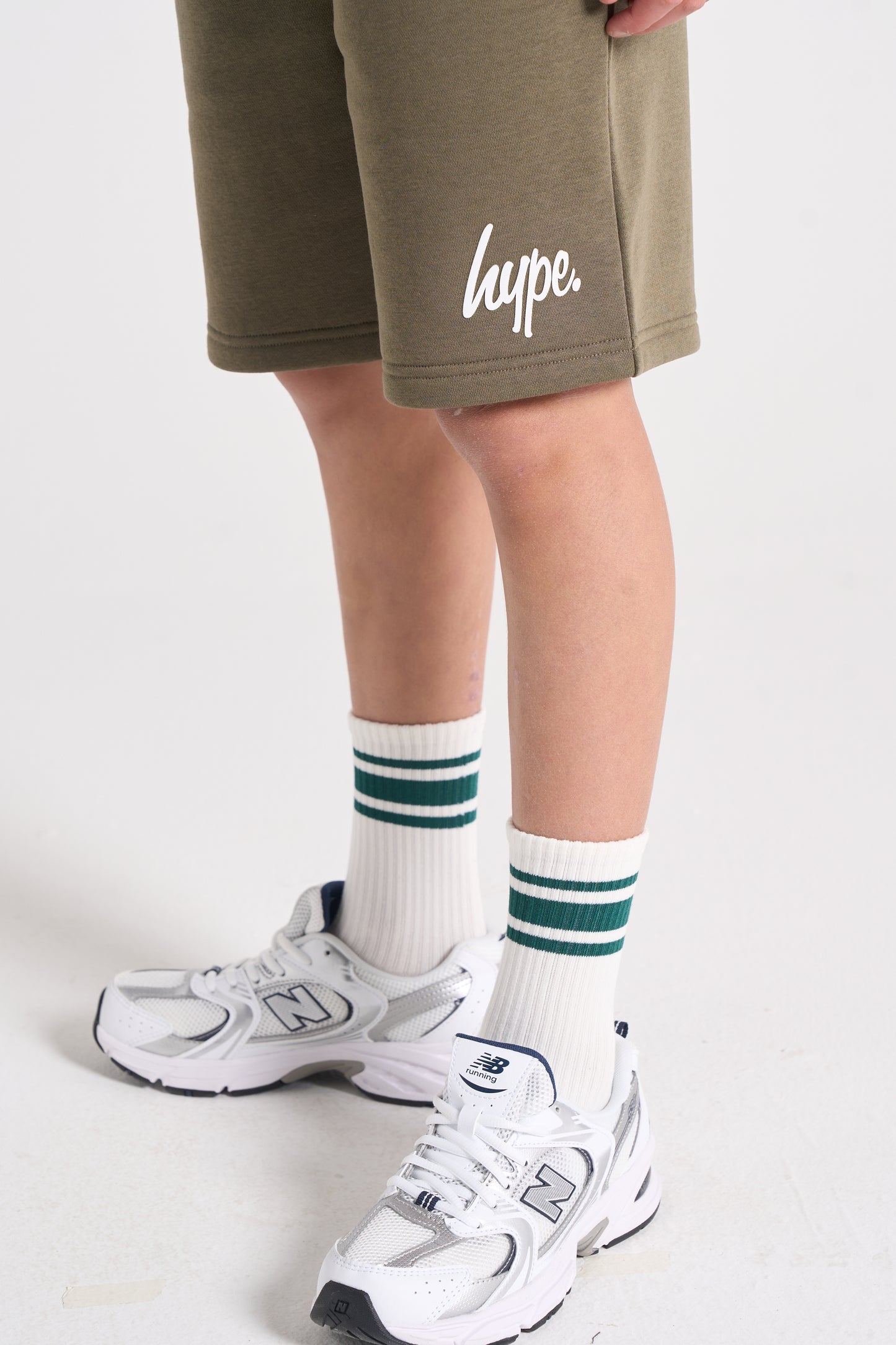 Hype Boys Green Entity Sweat Shorts